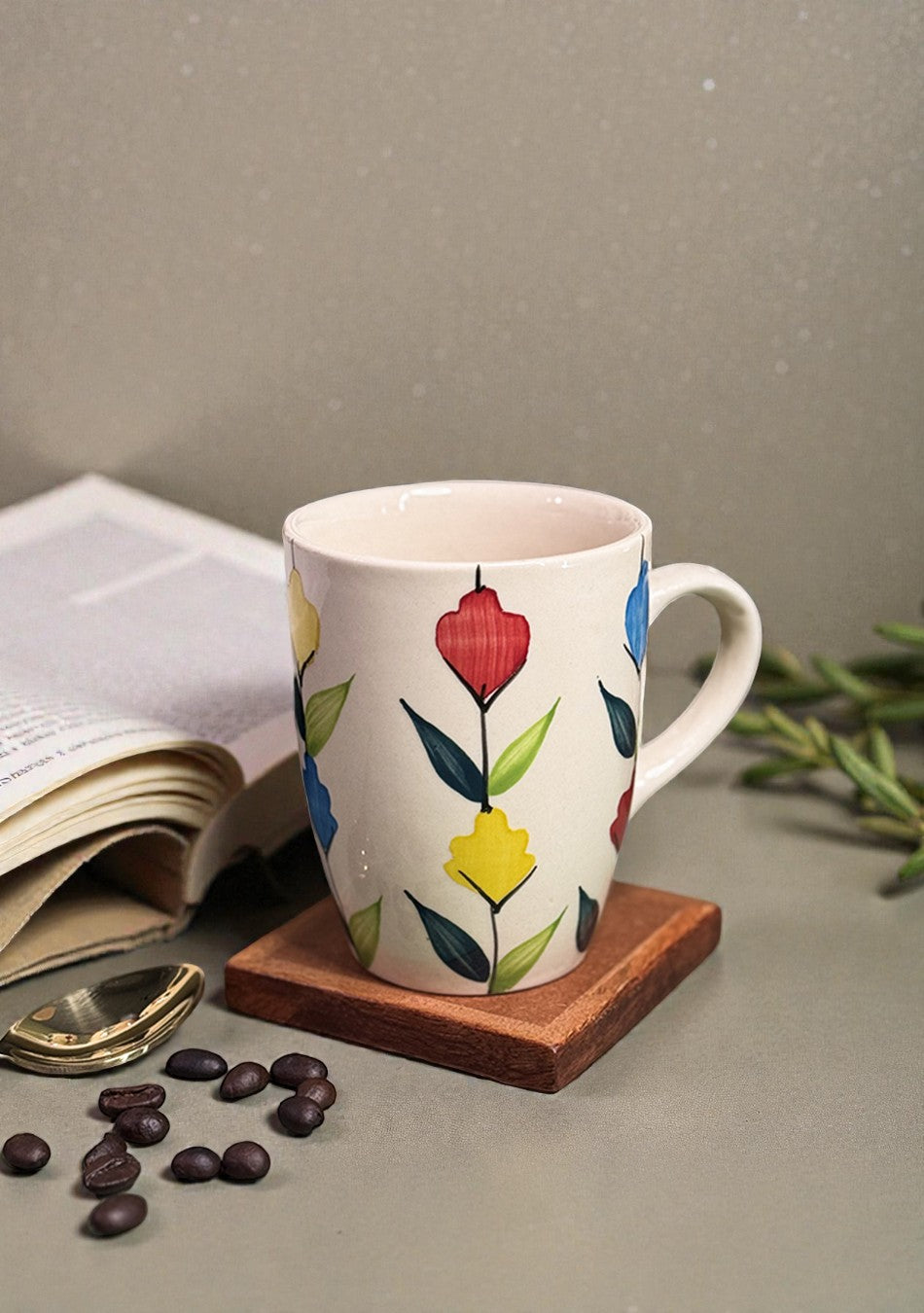 Peacock Mugs - Handcrafted