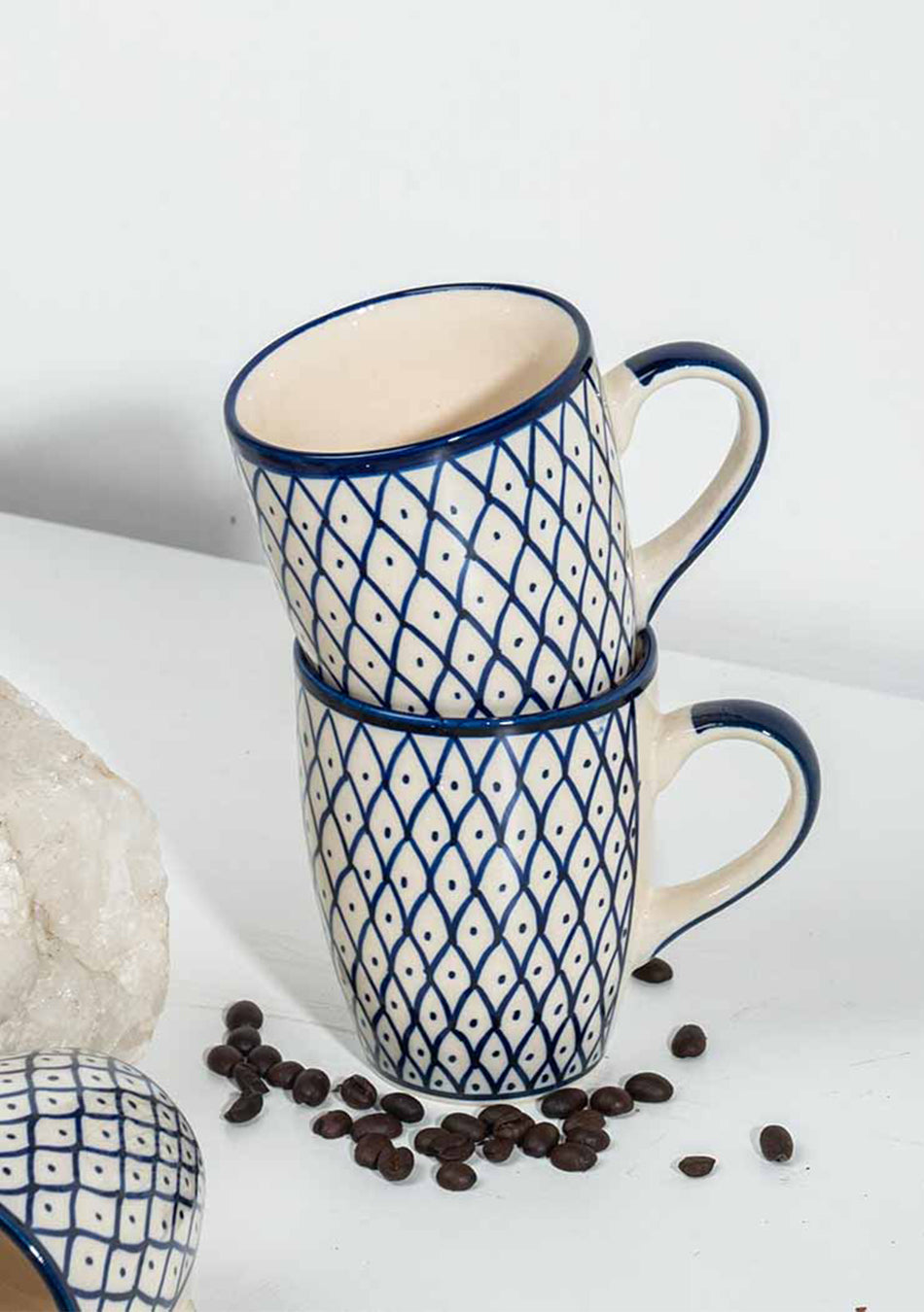 Lily of the Nile Mugs - Handcrafted