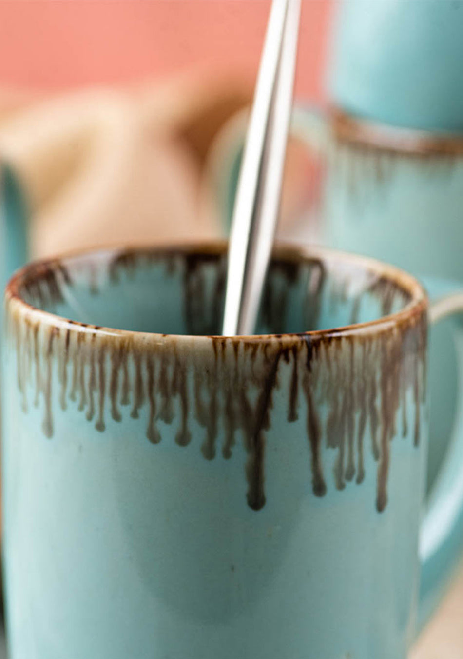 Indian Roller Mugs - Handcrafted