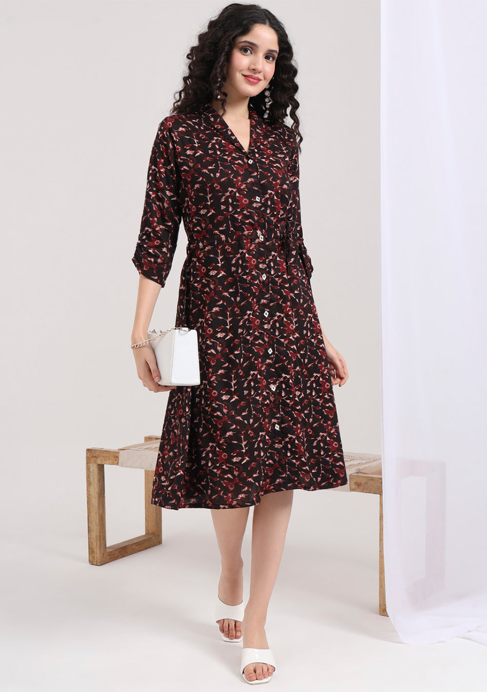 Crimson Eclipse Dress