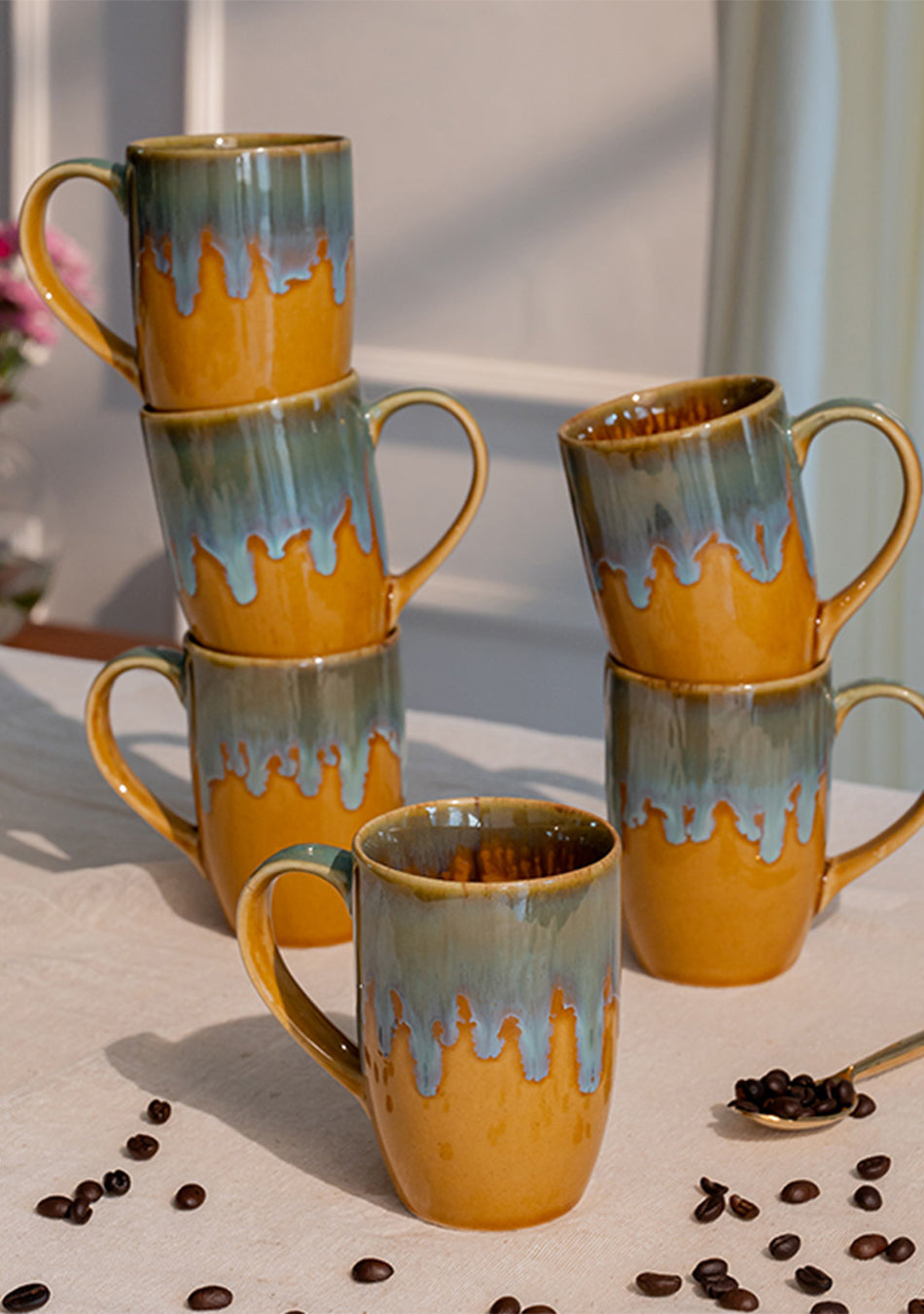 Northern Parulas Mugs - Handcrafted