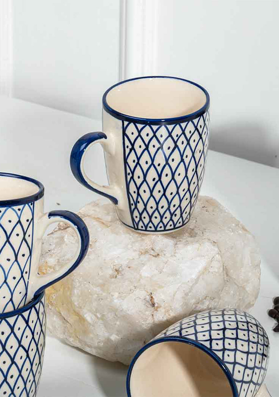 Lily of the Nile Mugs - Handcrafted