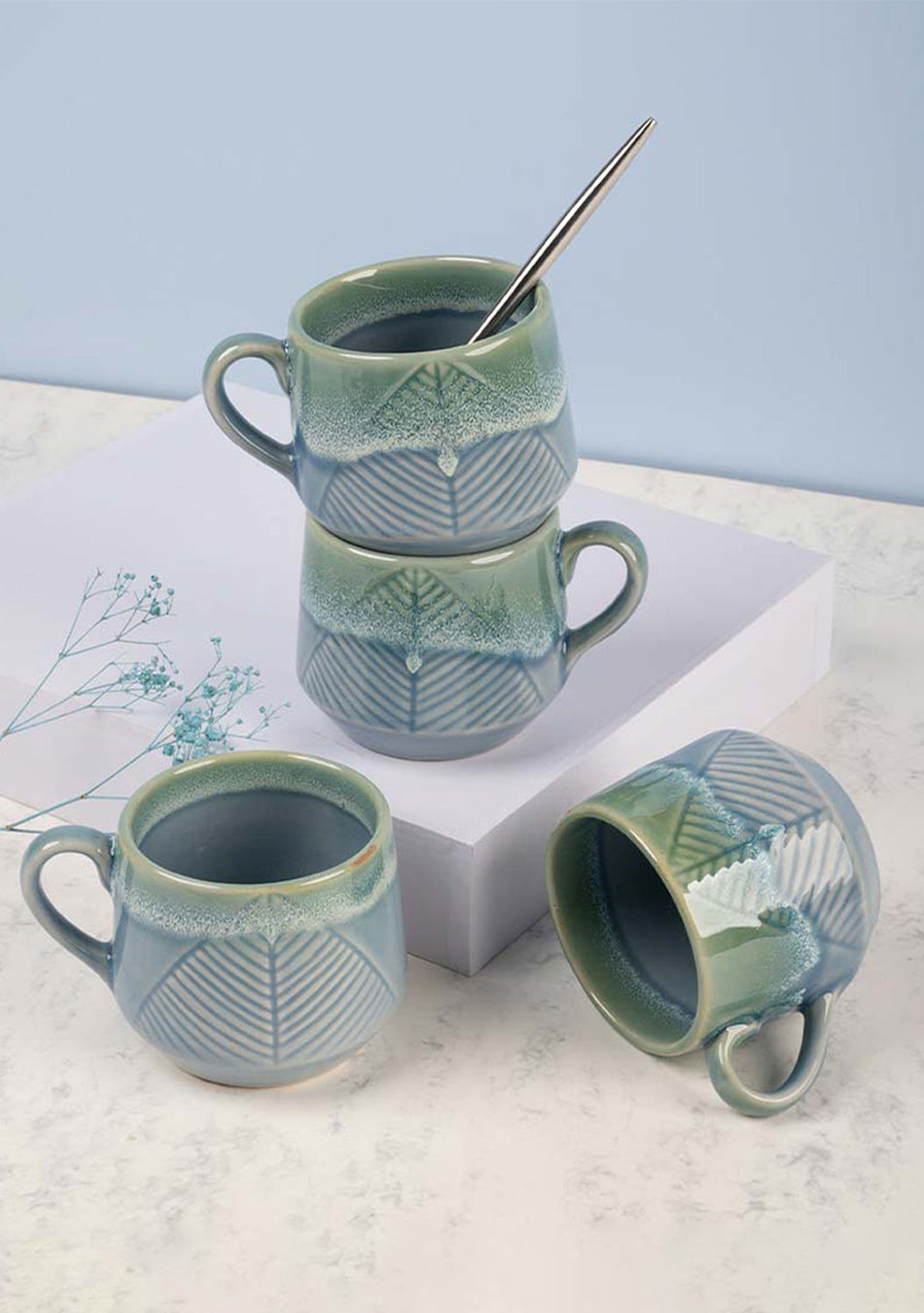 White-crowned Parrot Mugs - Handcrafted