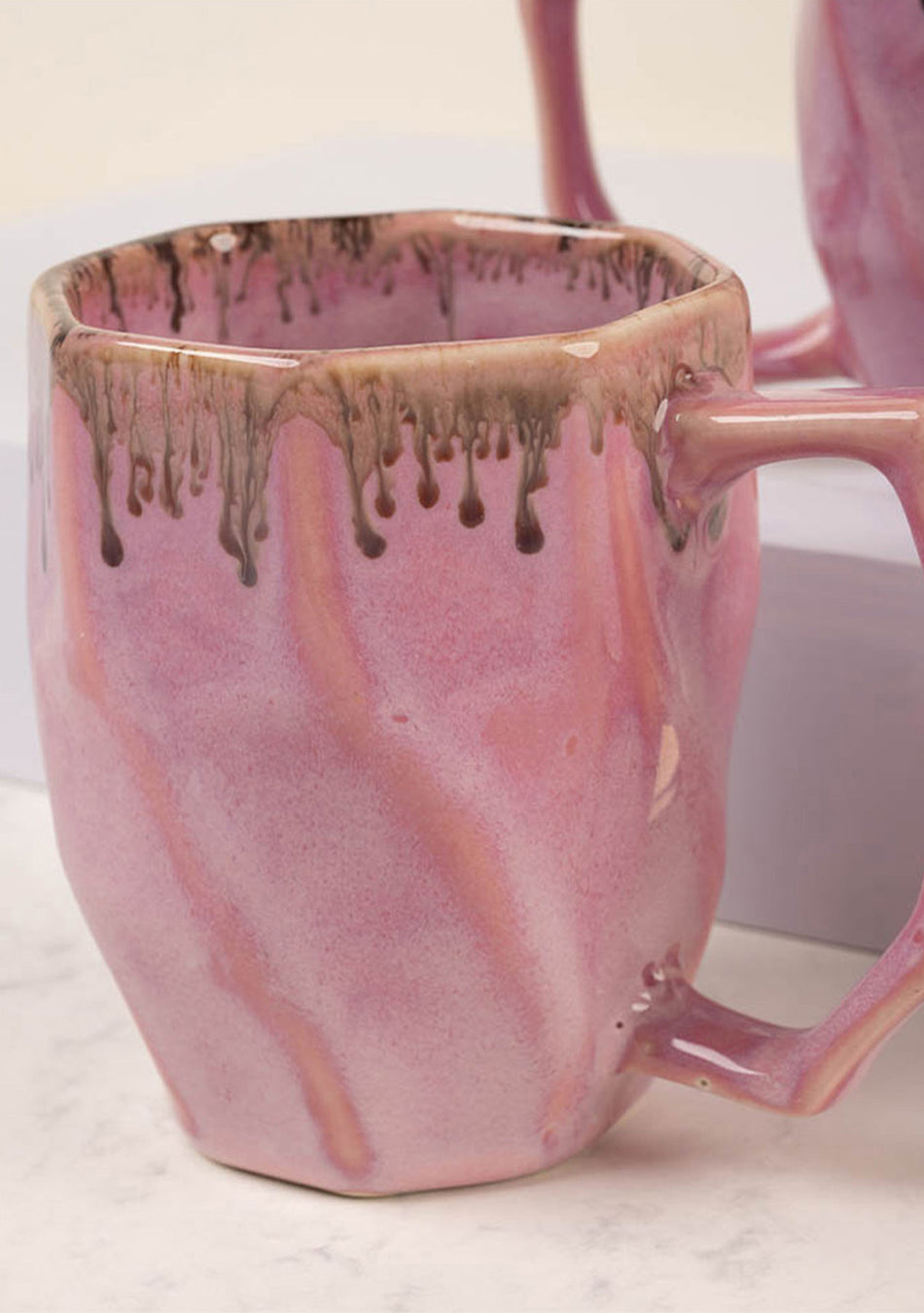 Pink Robin Mugs - Handcrafted