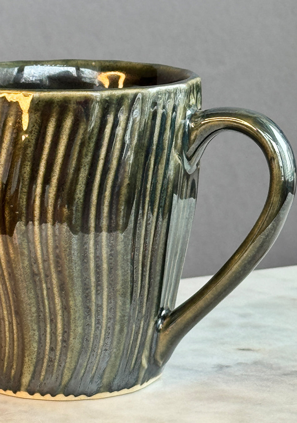 Green Heron Mugs - Handcrafted