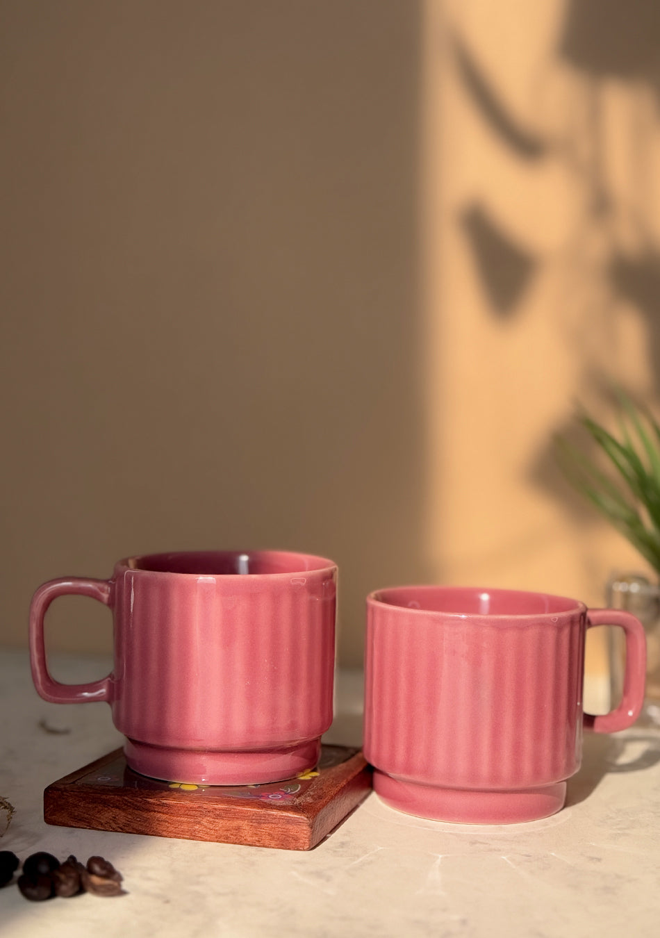 Great Rose Finch Mugs - Handcrafted