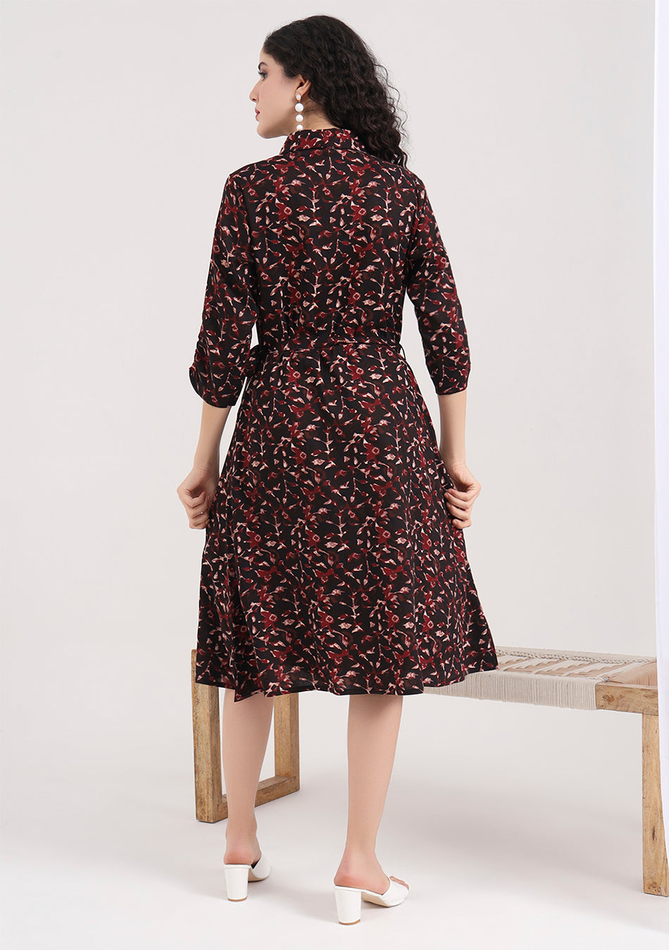 Crimson Eclipse Dress