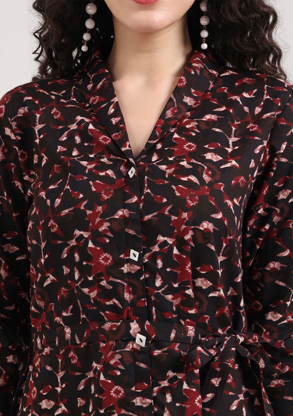 Crimson Eclipse Dress