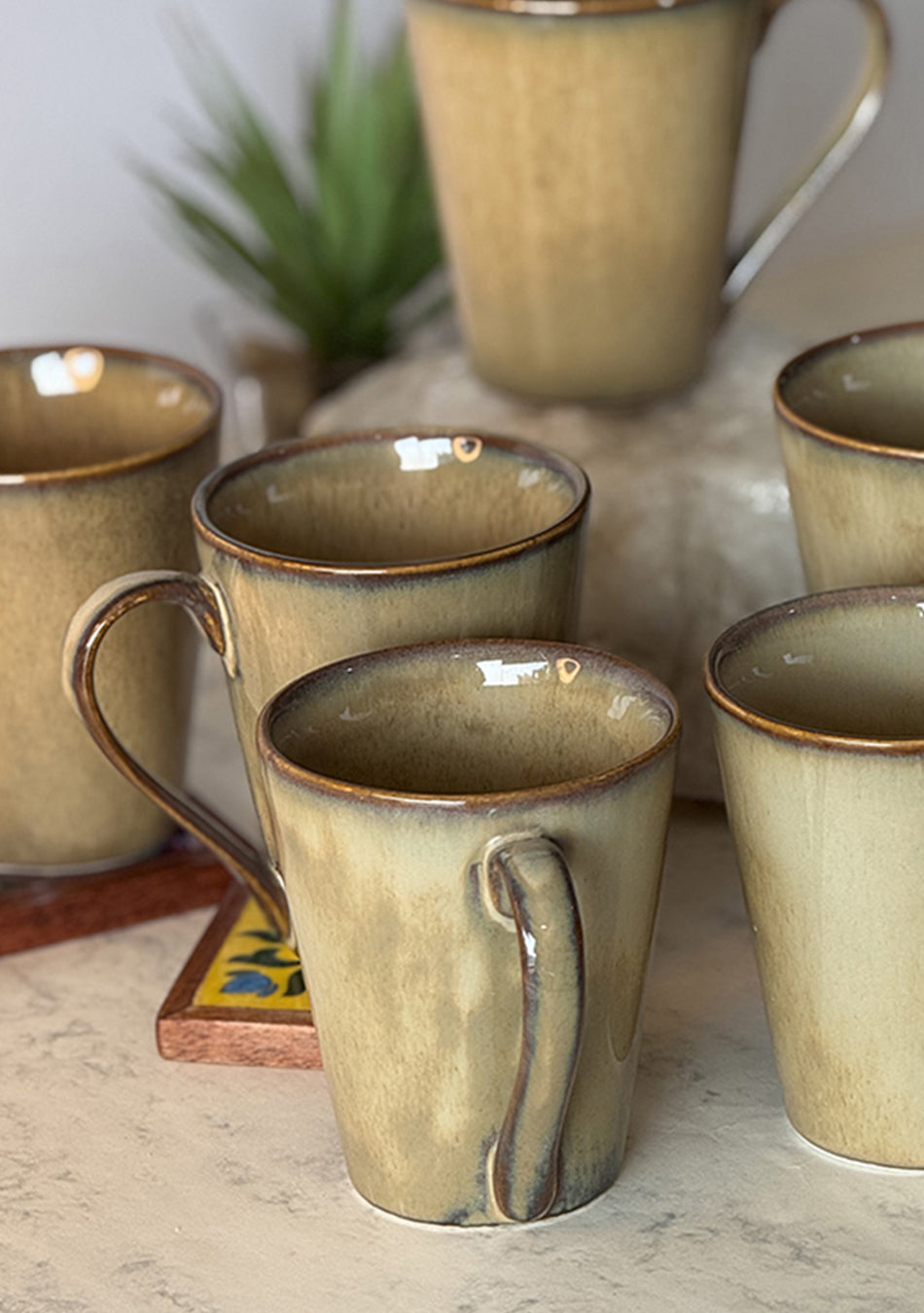 Golden Finch Mugs - Handcrafted