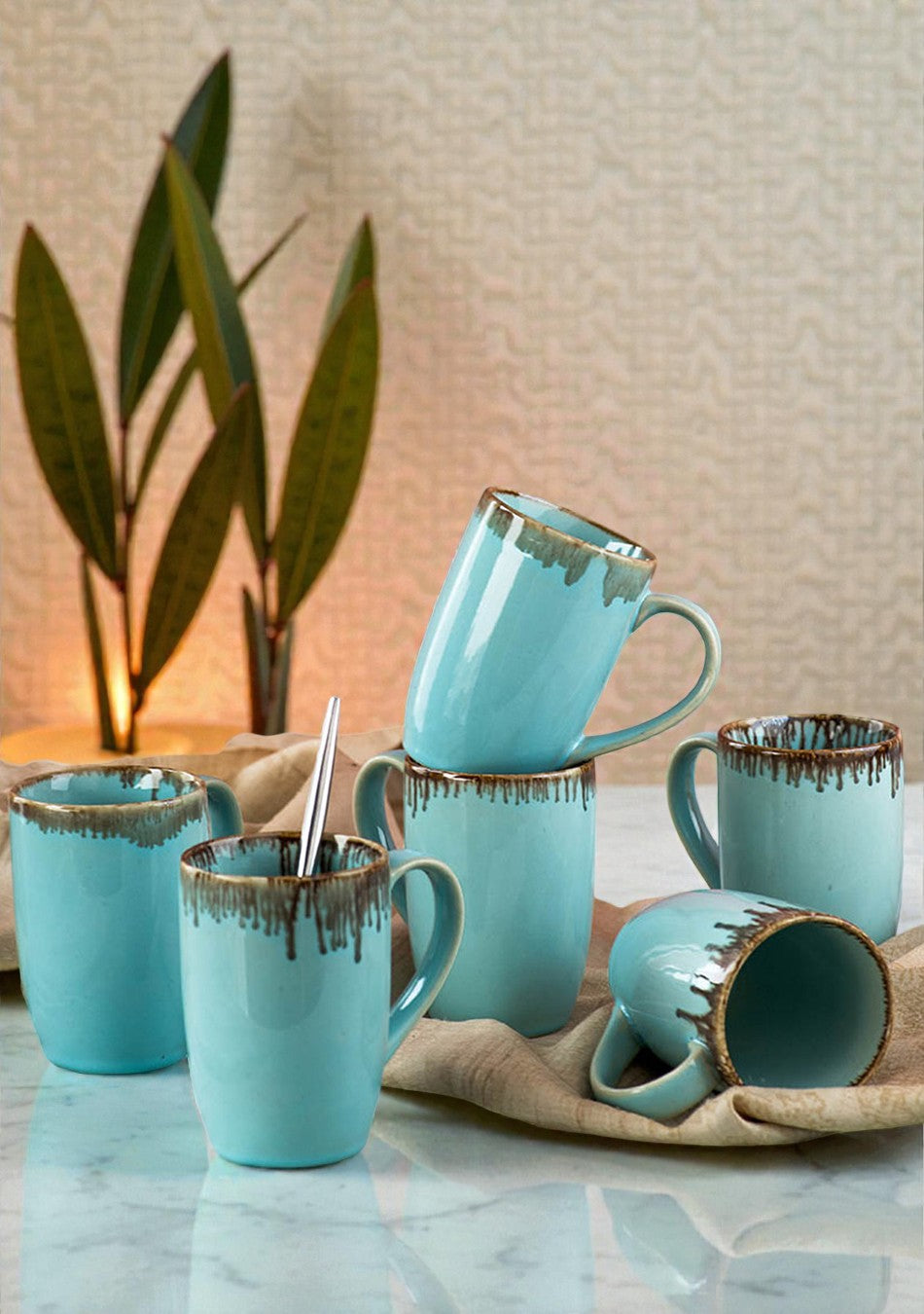 Indian Roller Mugs - Handcrafted