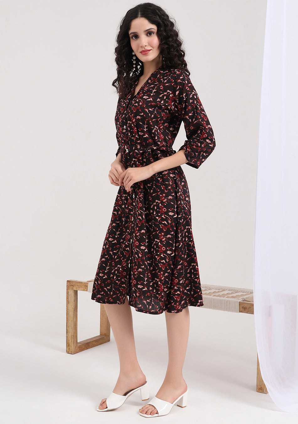 Crimson Eclipse Dress