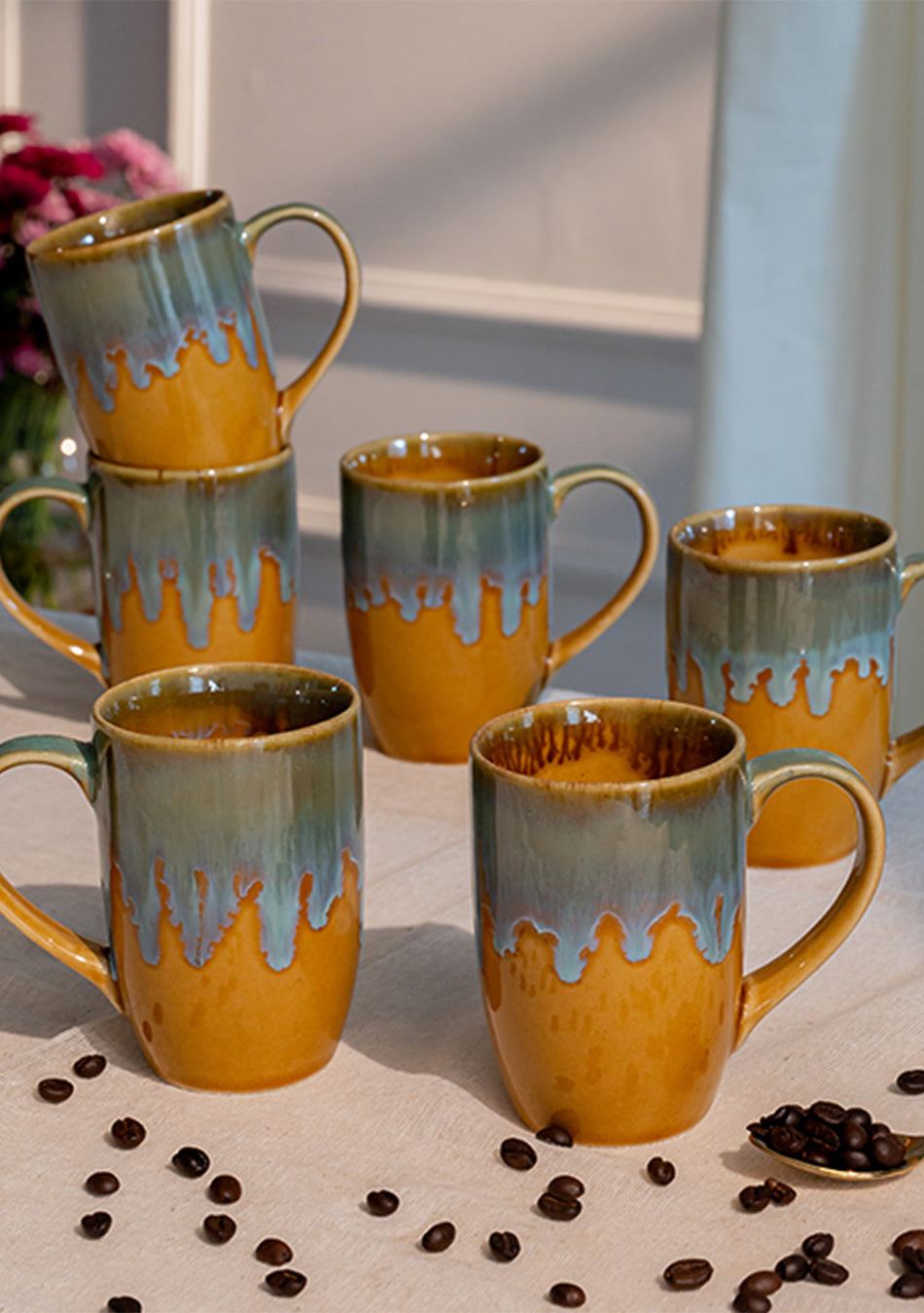 Northern Parulas Mugs - Handcrafted