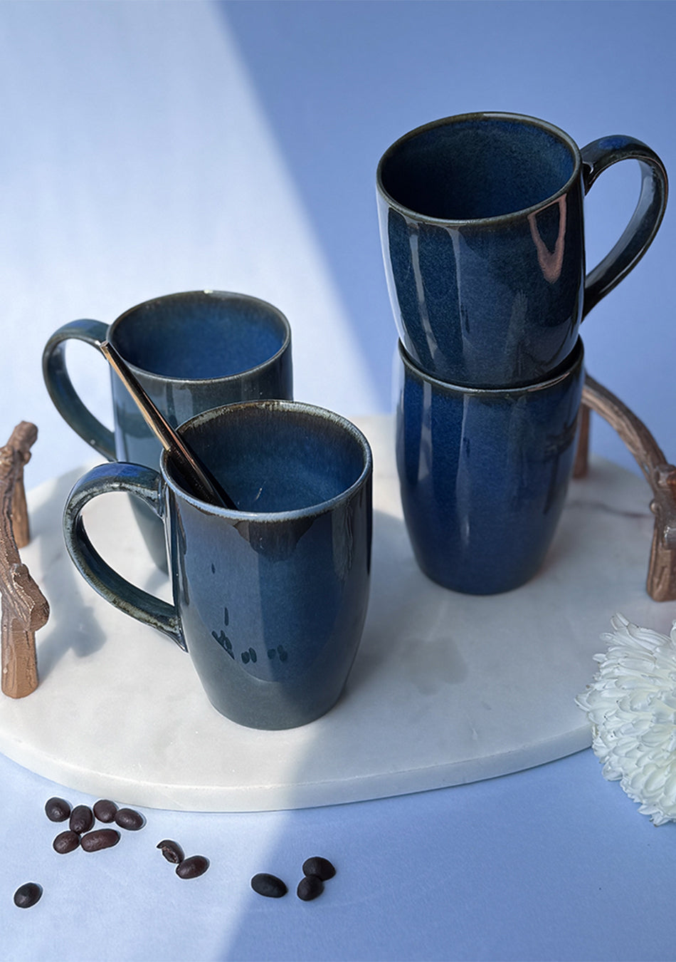 Wax Tadpole Mugs - Handcrafted