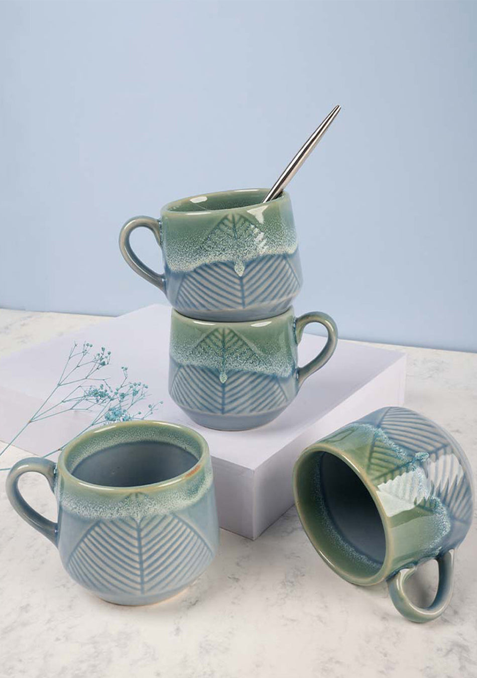 White-crowned Parrot Mugs - Handcrafted