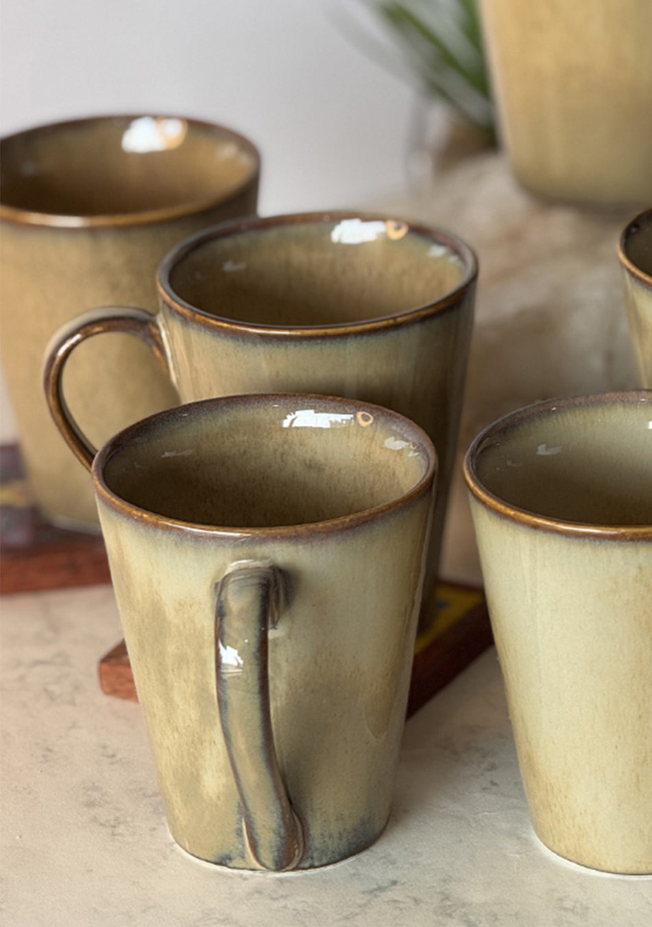 Golden Finch Mugs - Handcrafted