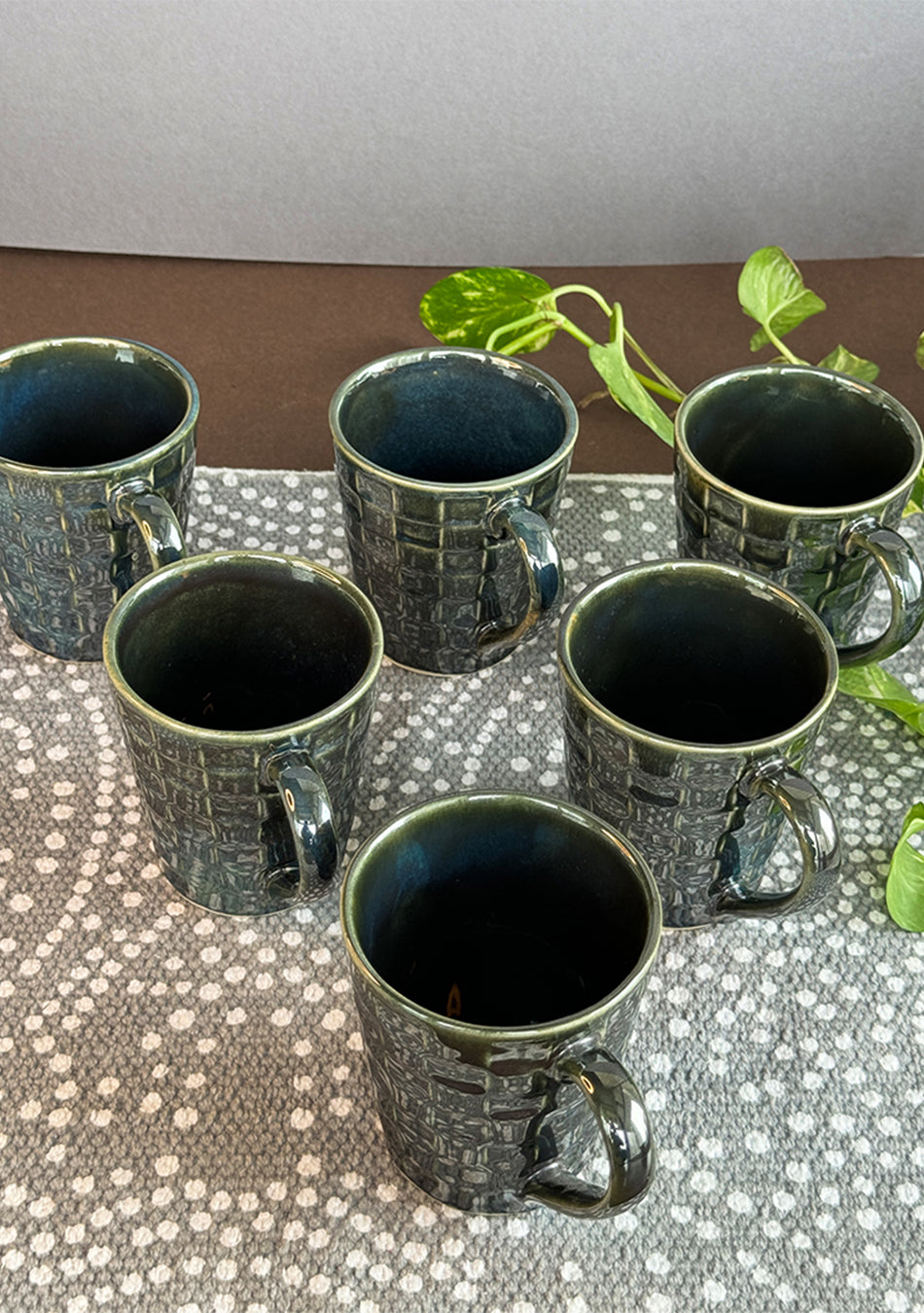 Nightjar Moss Mugs - Handcrafted