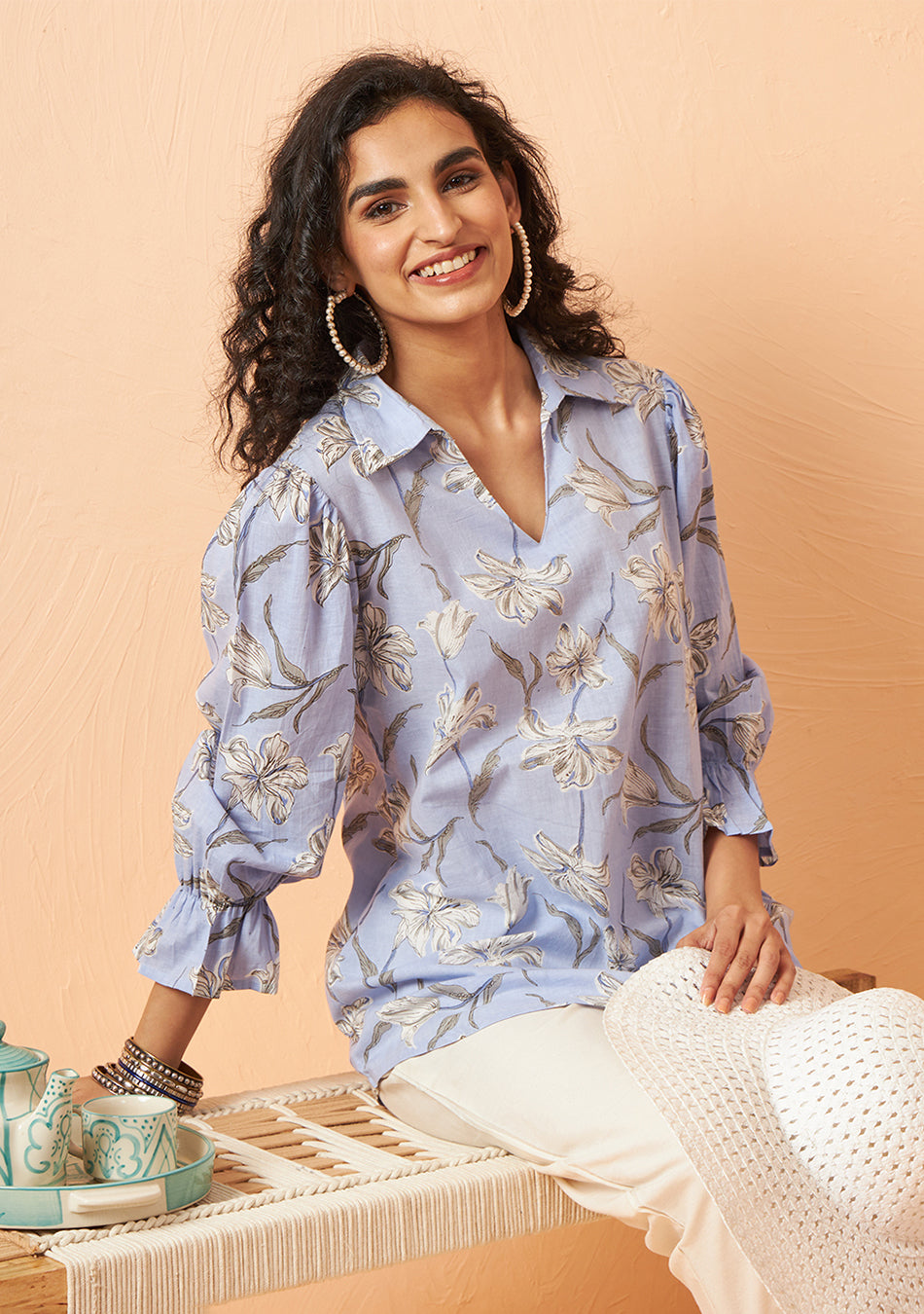 Serene blossom top