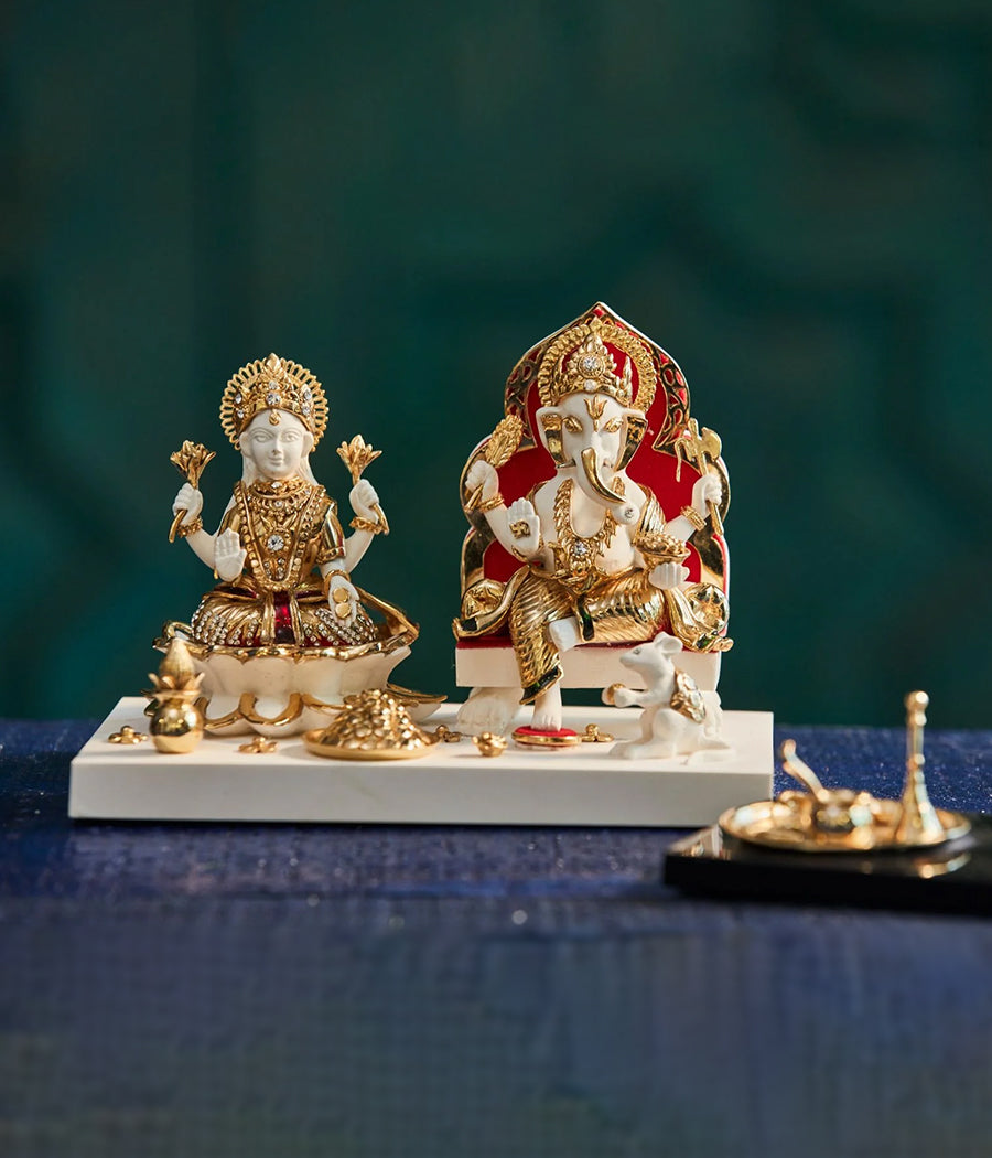 Golden Grace Laxmi Ganesh
