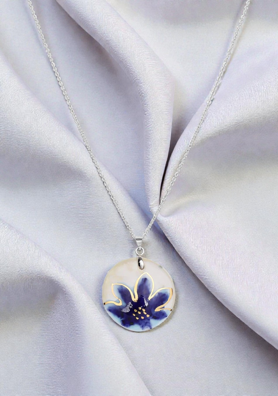 Swiss Cheese Leaf Earrings & Necklace Set