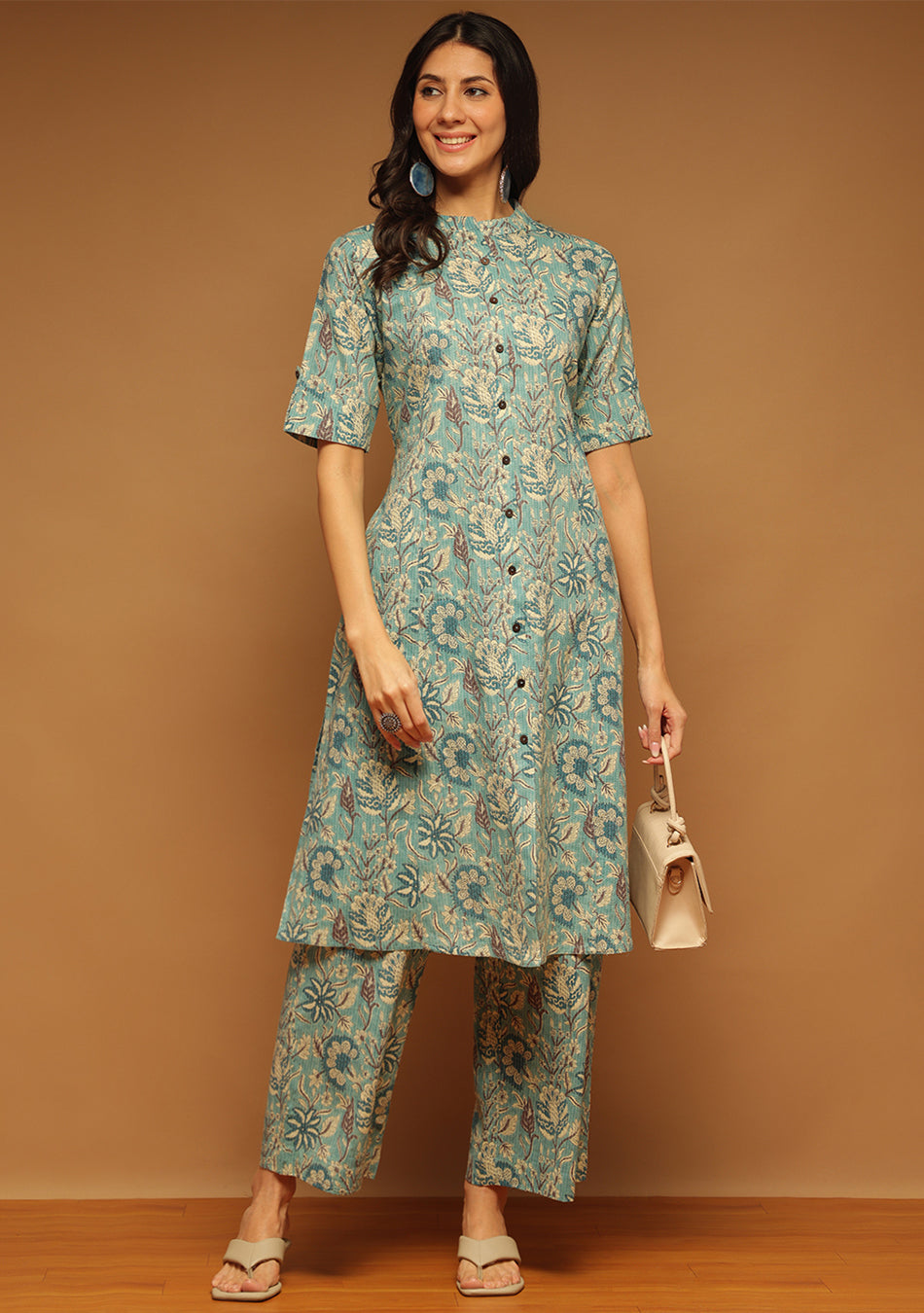 Teal Meadow Co-ord Set