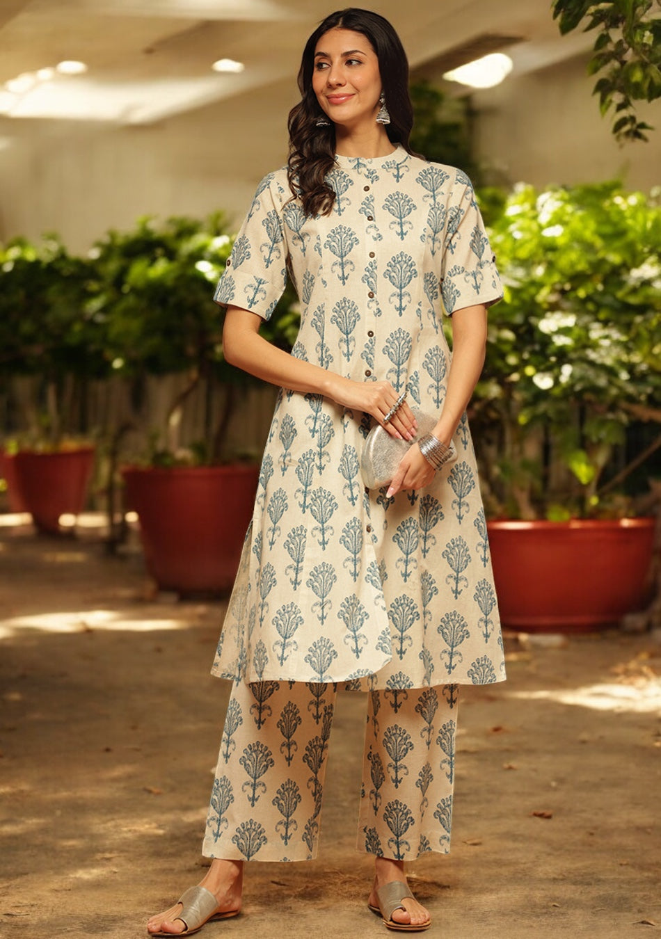 Ivory Bloom Co-ord Set