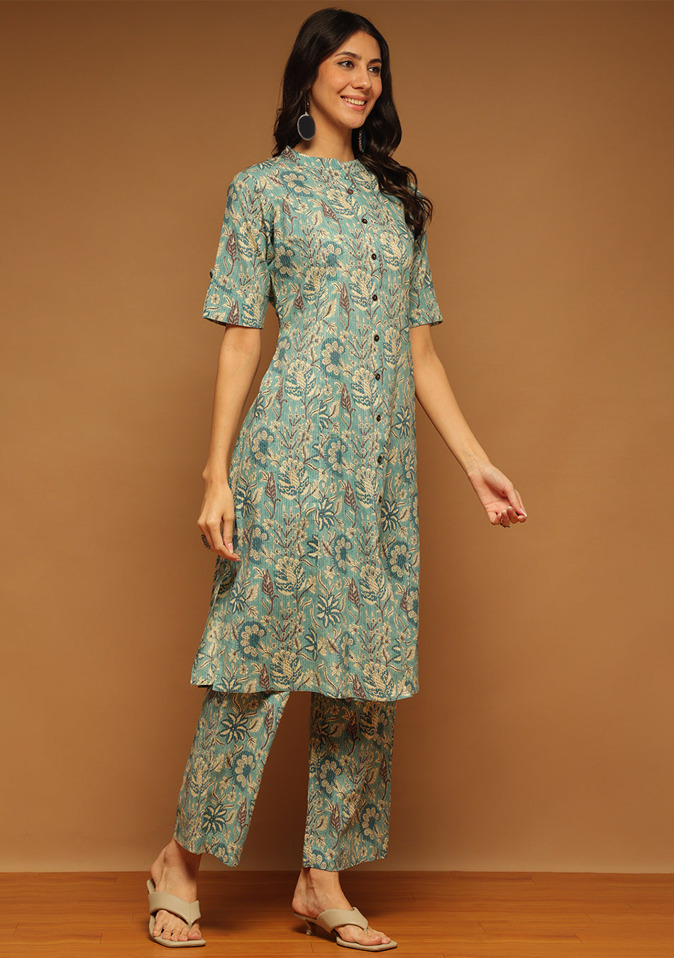 Teal Meadow Co-ord Set