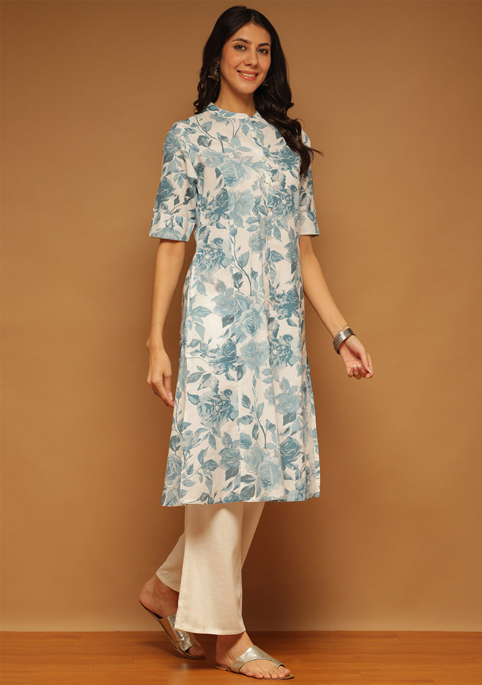 Frosted Petals Kurta