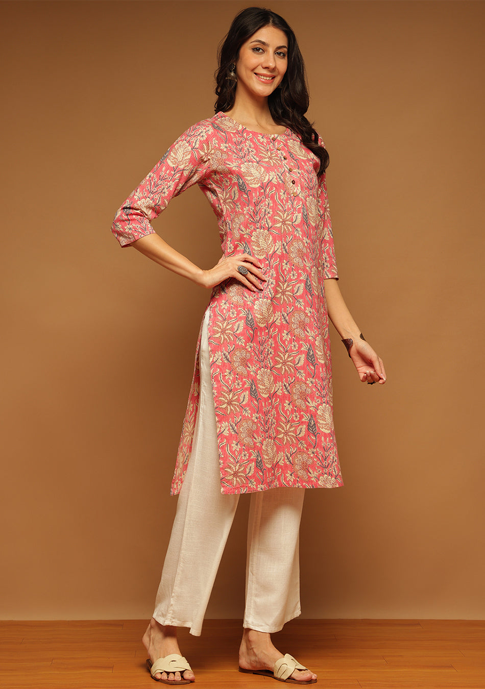 Rosewood Whispers Kurta