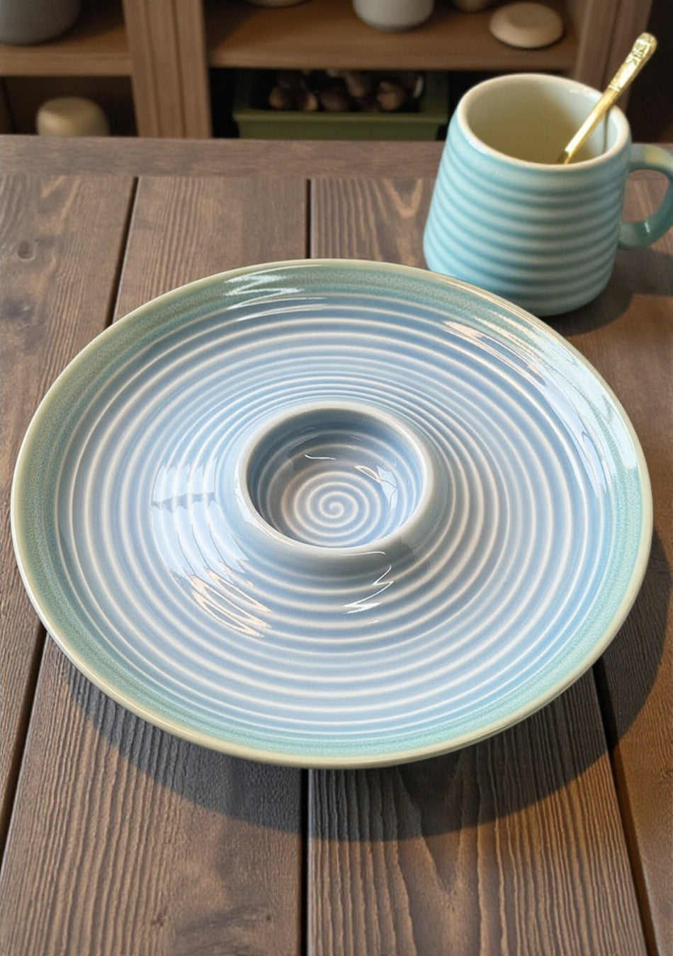 Blueray Ceramic Platter