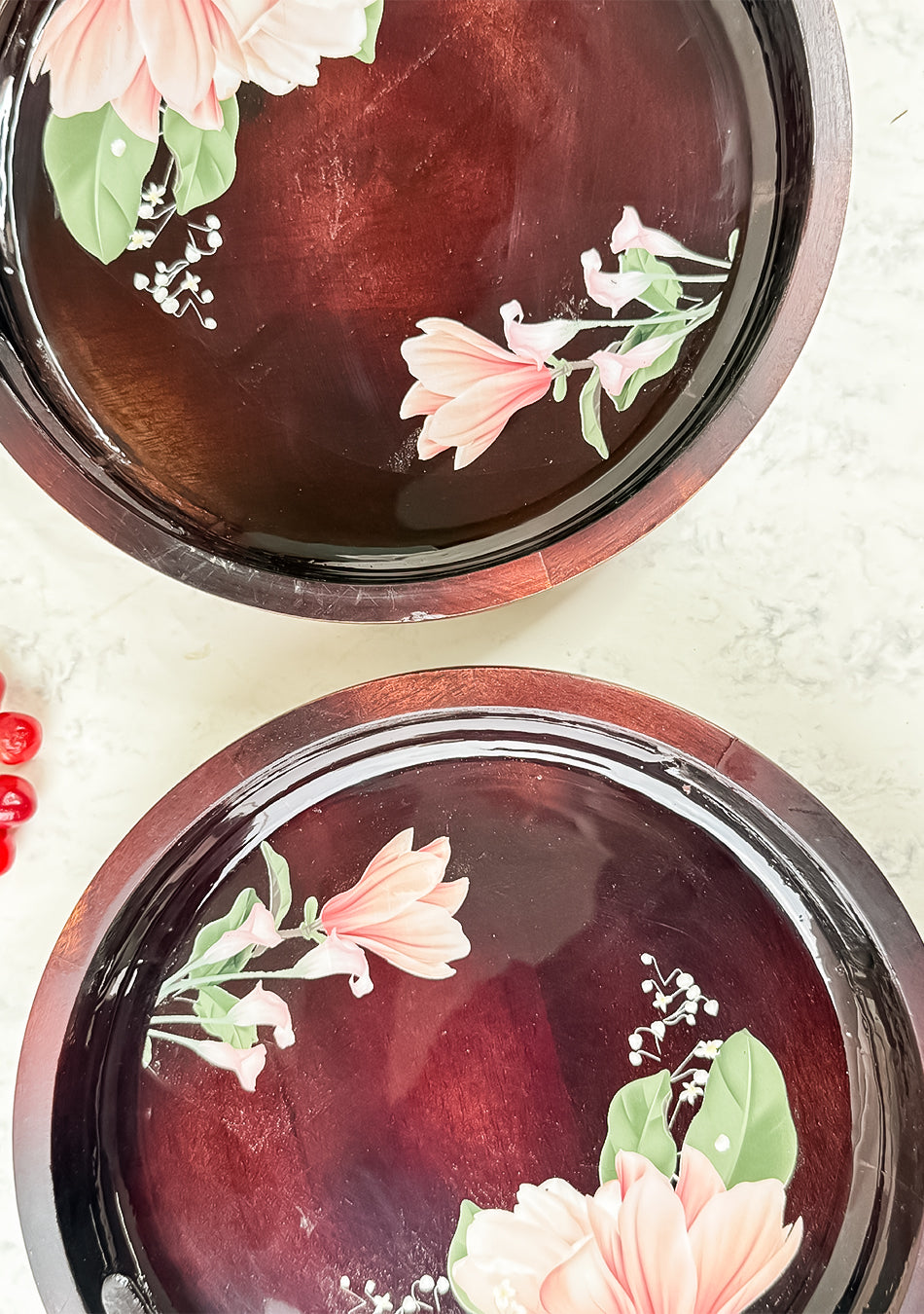 Peony Serving Tray