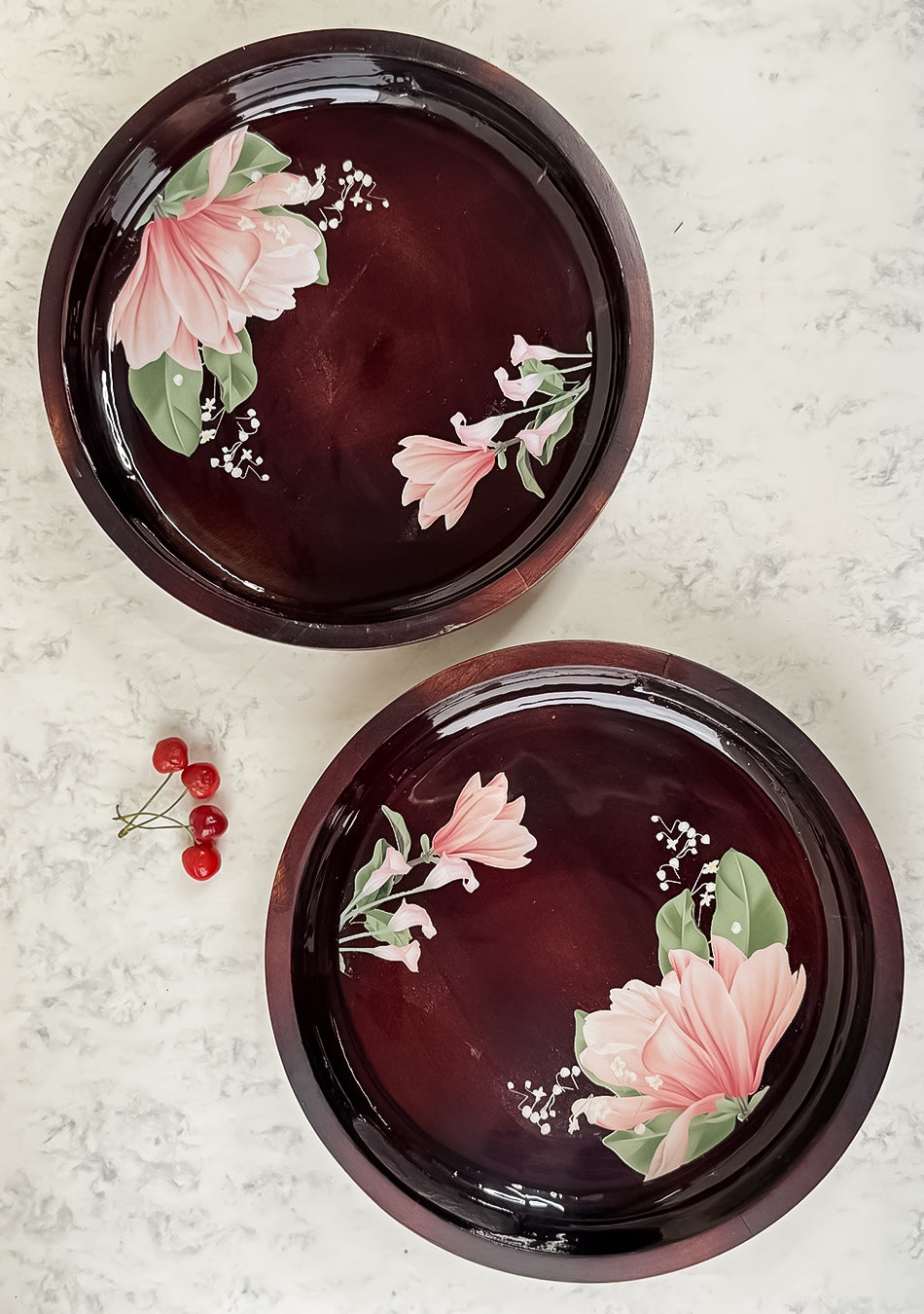 Peony Serving Tray