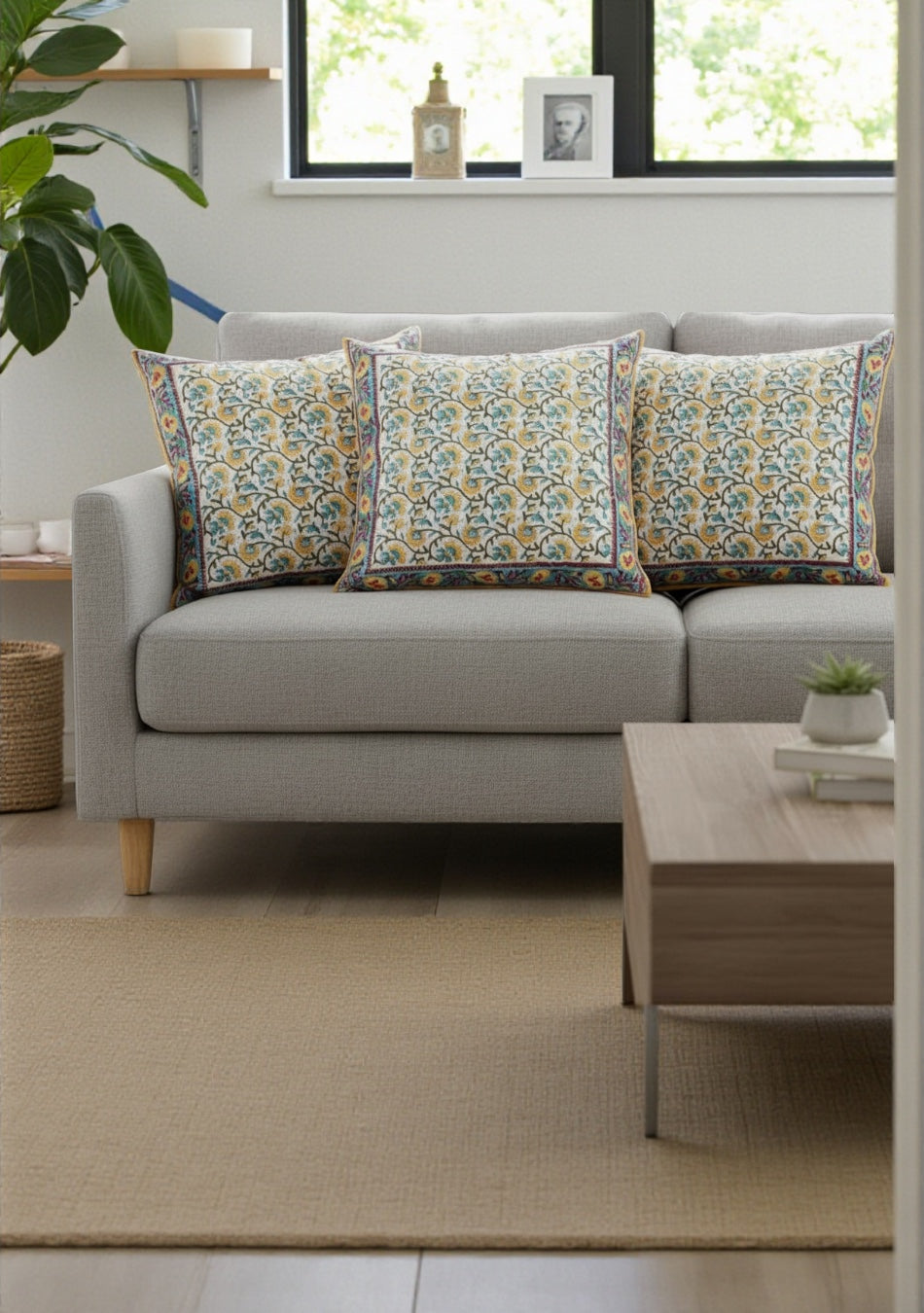 Lemon Tree Cushion Cover