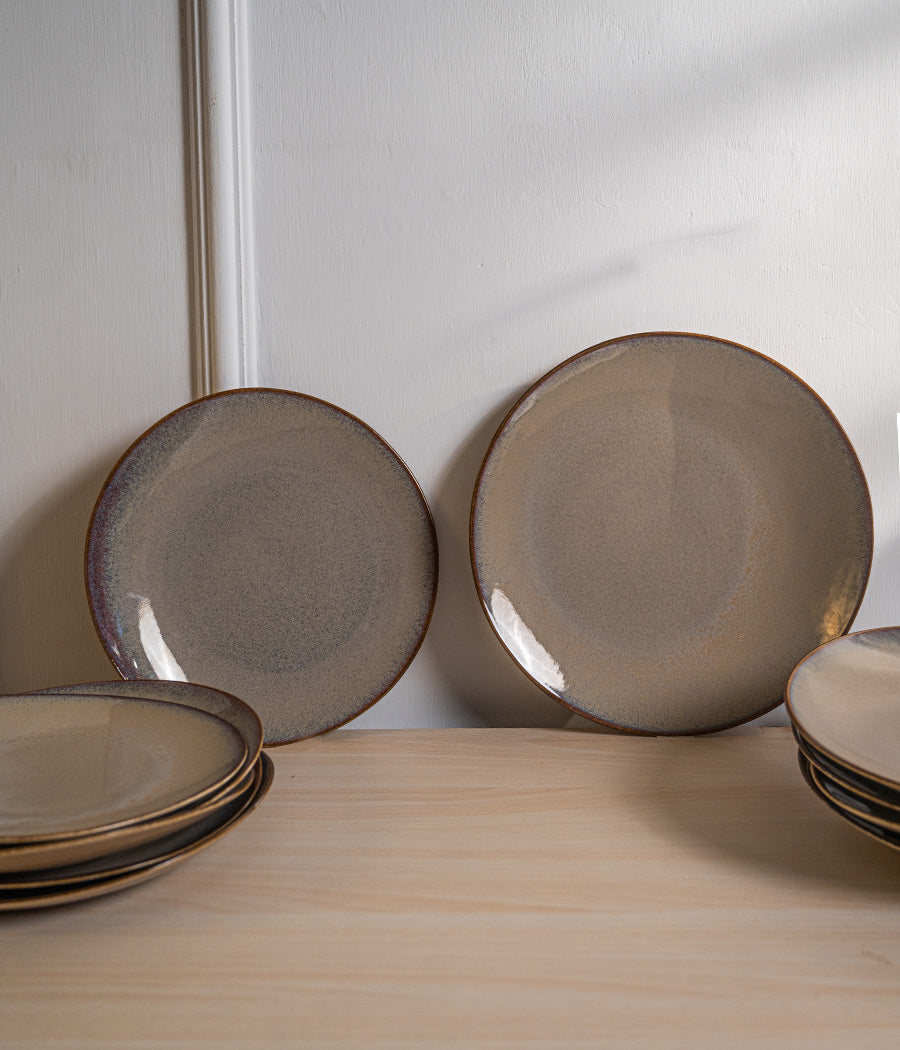 Beige Oblong Dinnerset