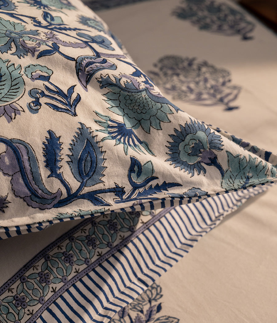 Hydrangea Blue Bedsheet