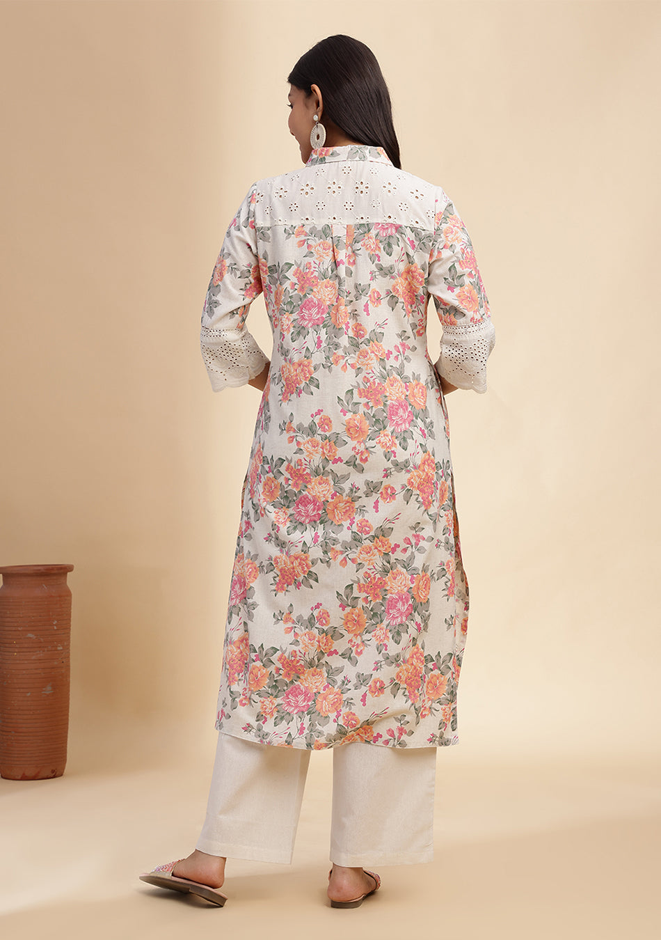 Rosette Bloom Kurta