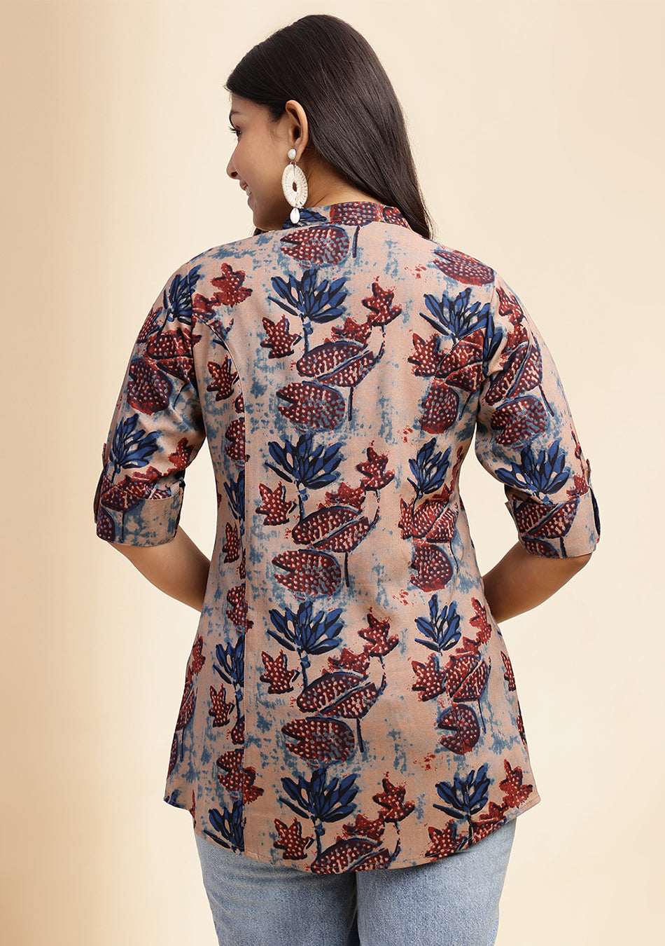 Terracotta Forest Top