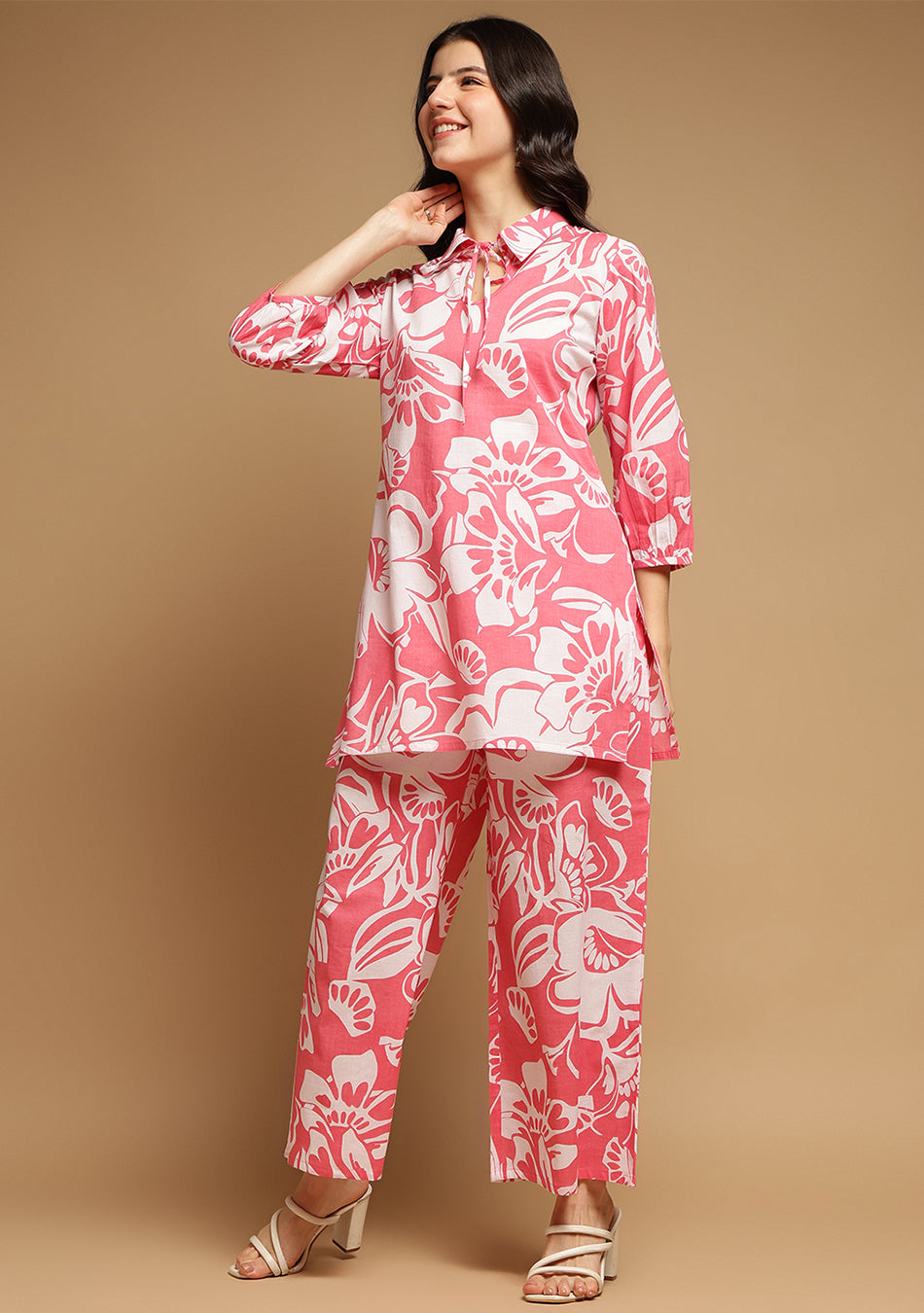 Hibiscus Bloom Co-ord Set