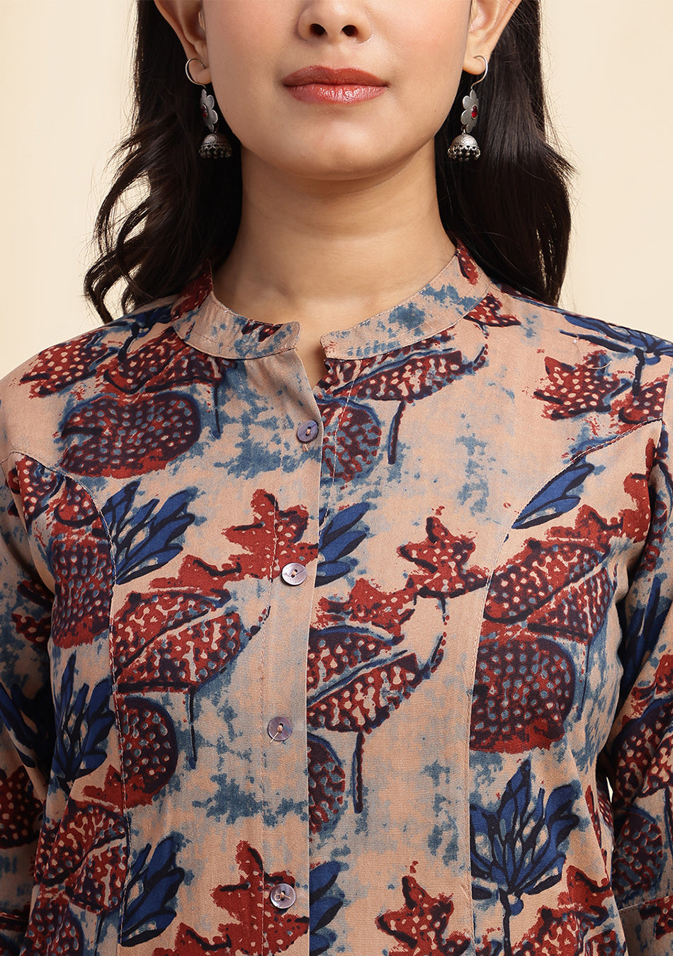 Terracotta Forrest A-Line Kurta