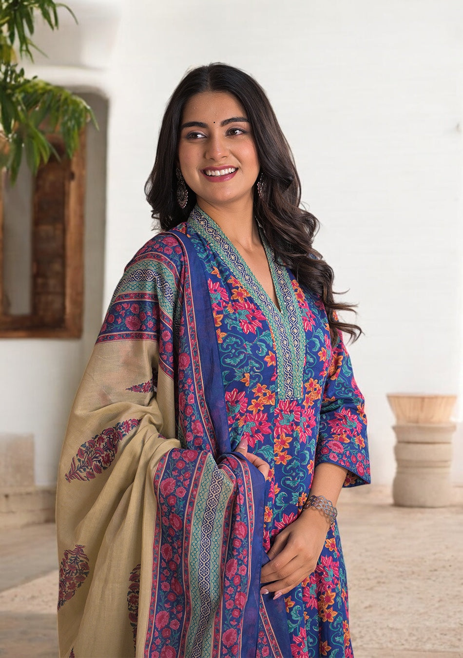 Royal Phool Baagh Anarkali Set