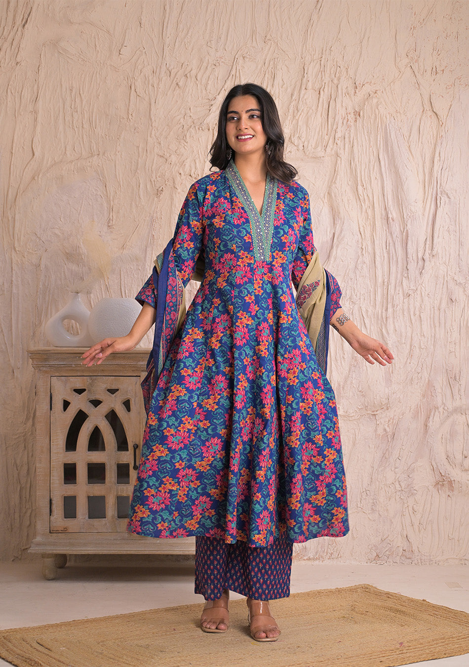 Royal Phool Baagh Anarkali Set