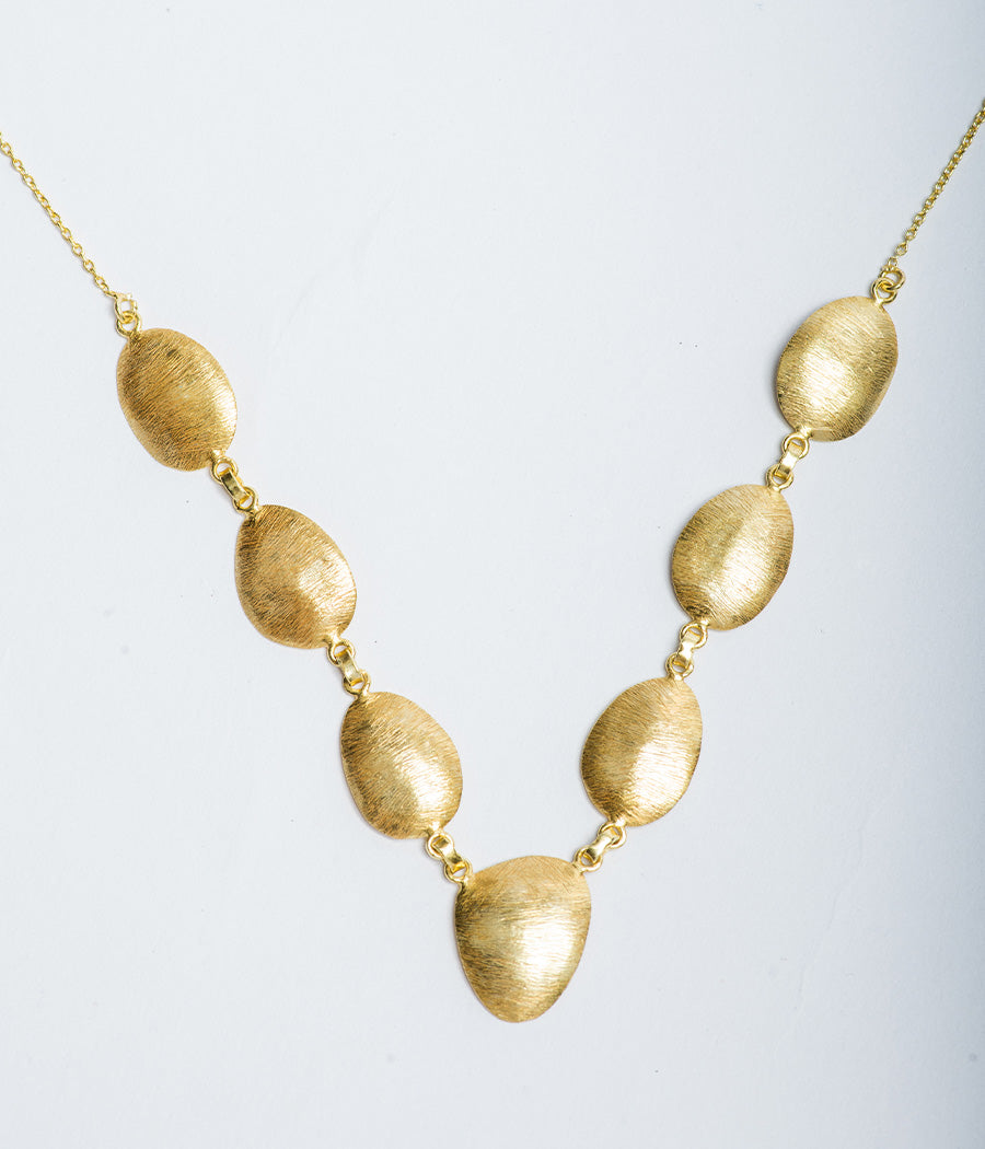 Plain Gold-Plated Necklace