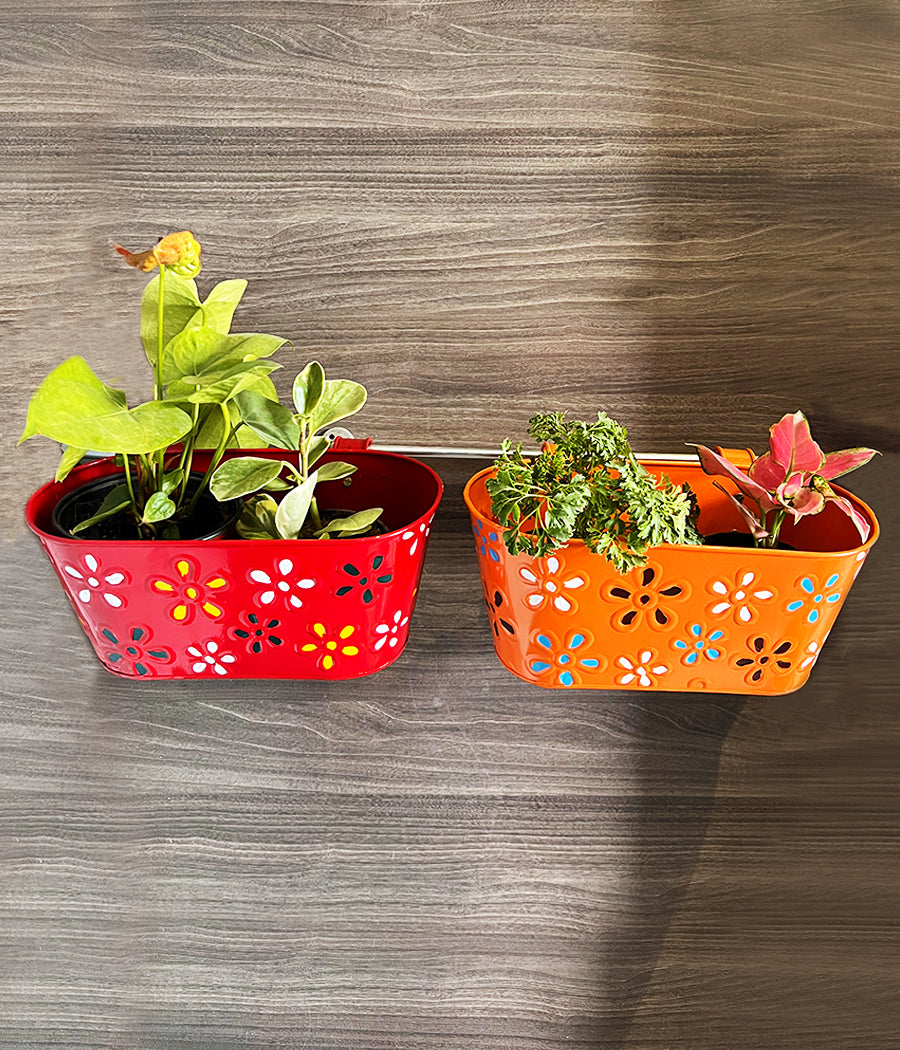 Chikankari Plant Holder