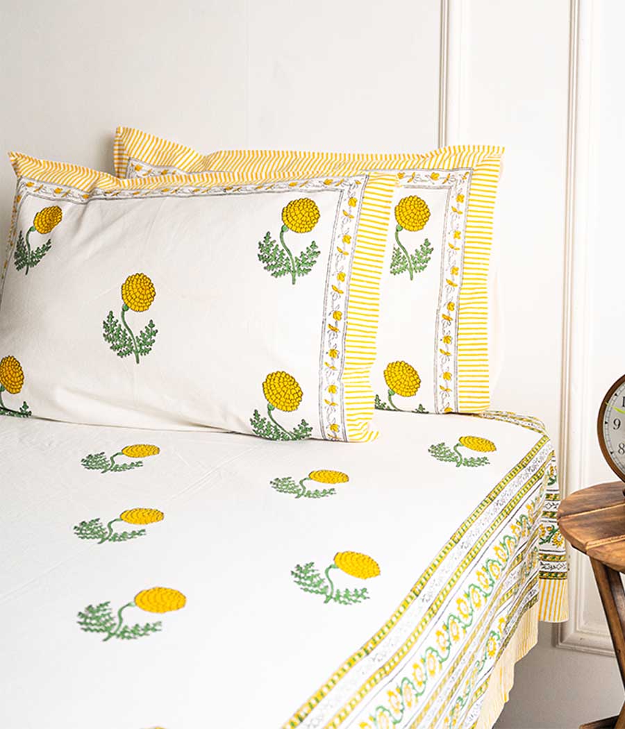 luxury Lemon Bedsheet