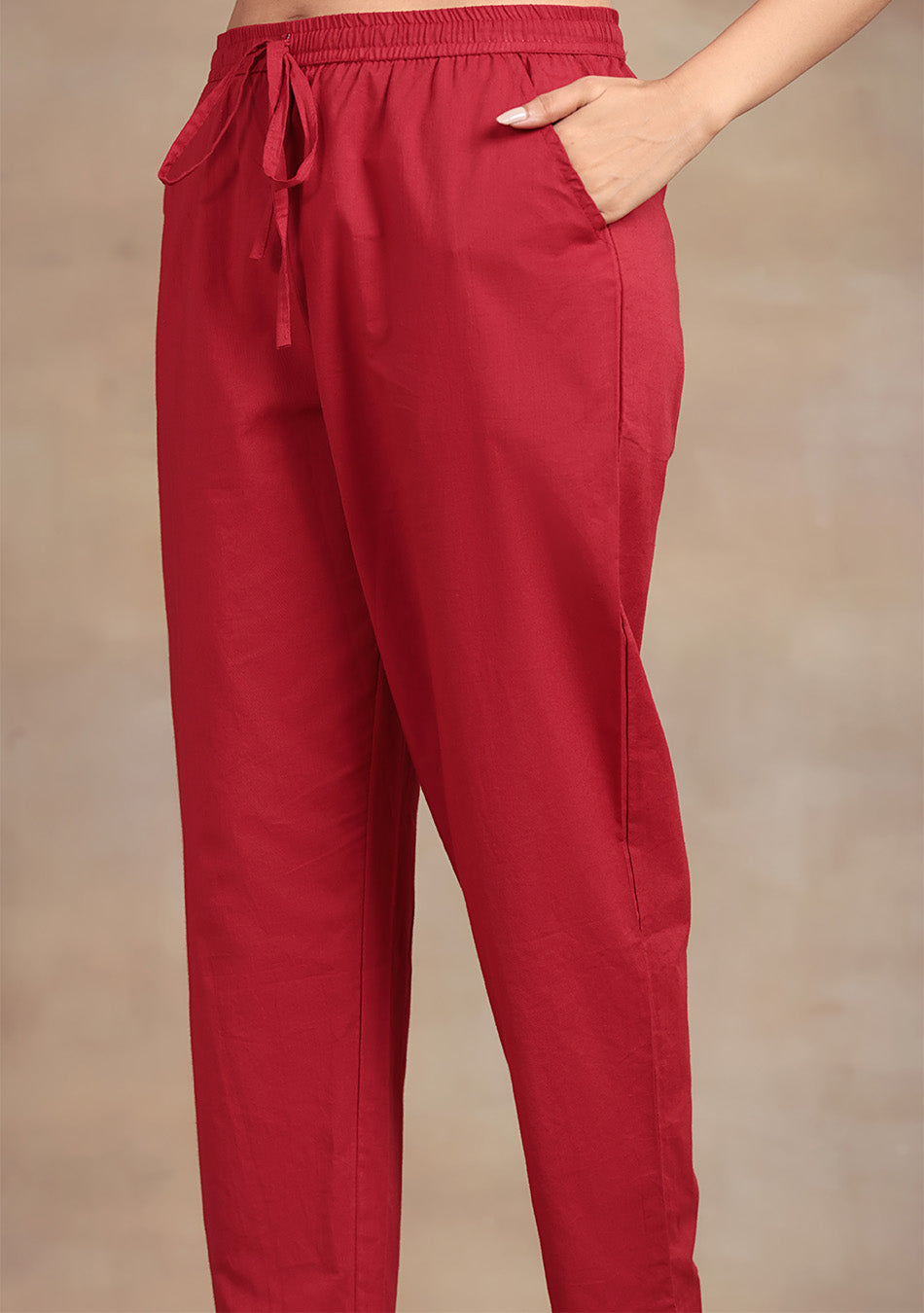 Maroon Bloom embroidered suit set