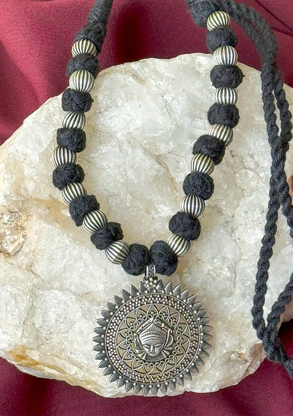 Sun-Kissed Visage Necklace
