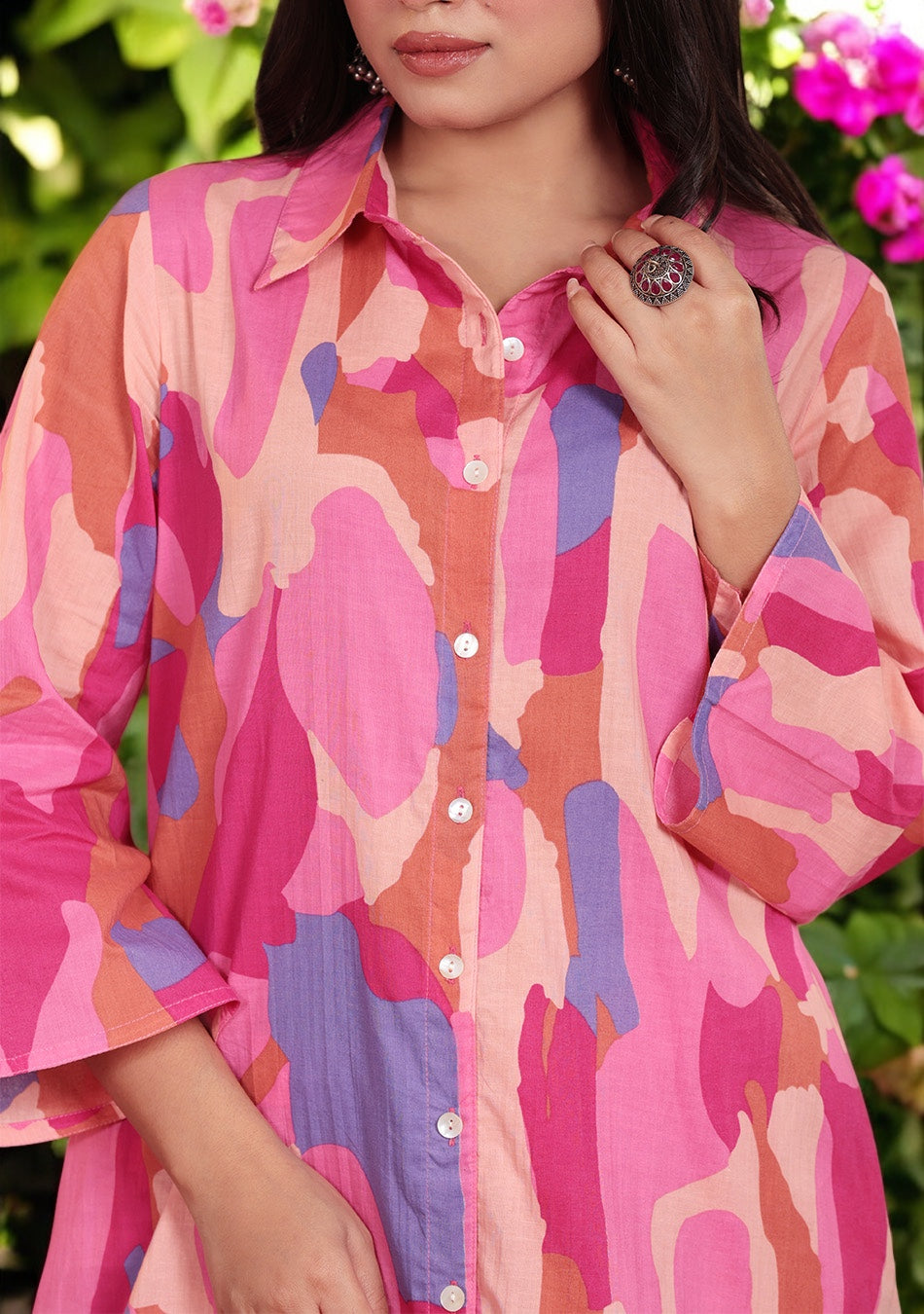 Radiant Brushstroke Co-ord Set