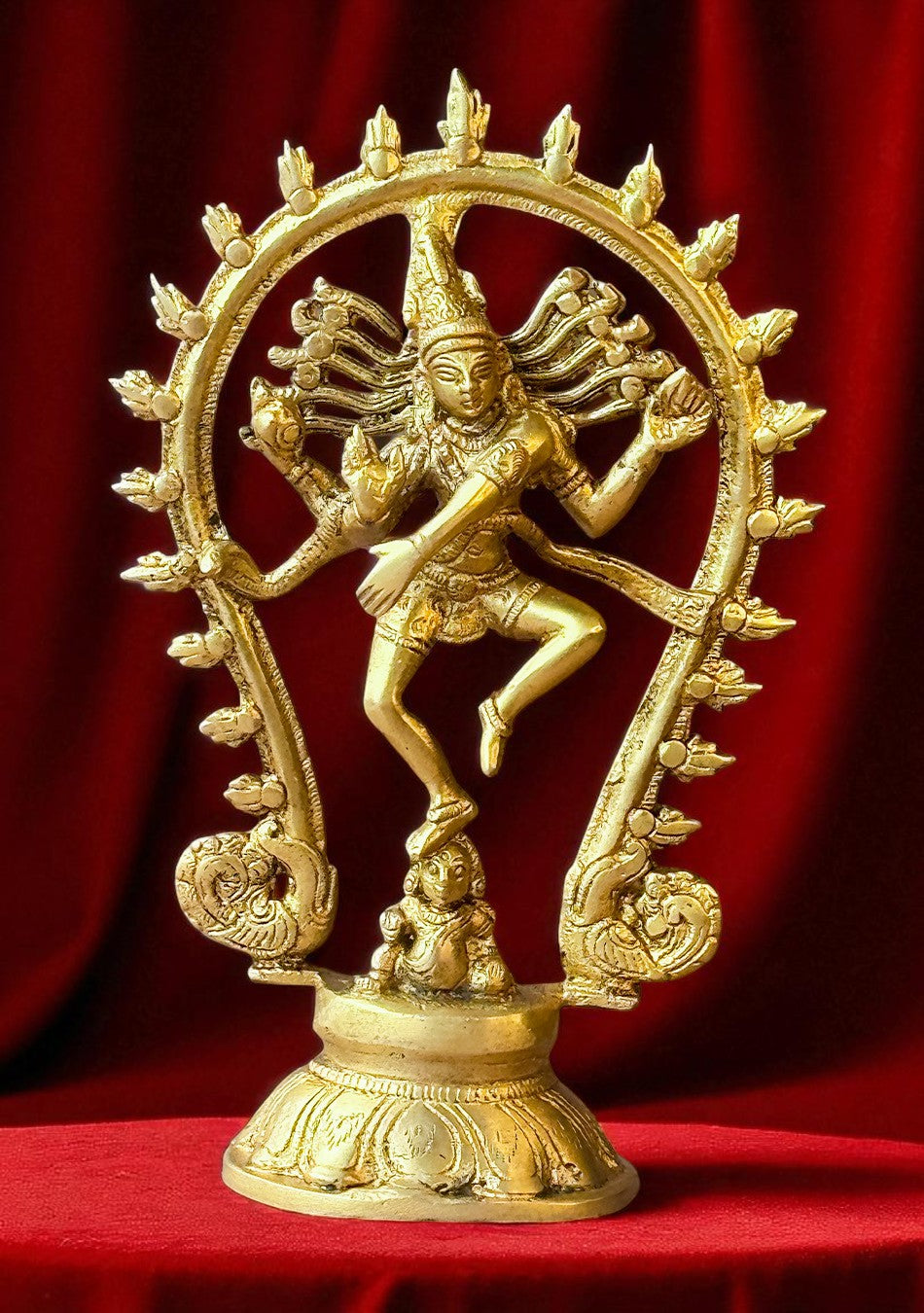 Antique Brass Shiva Nataraj