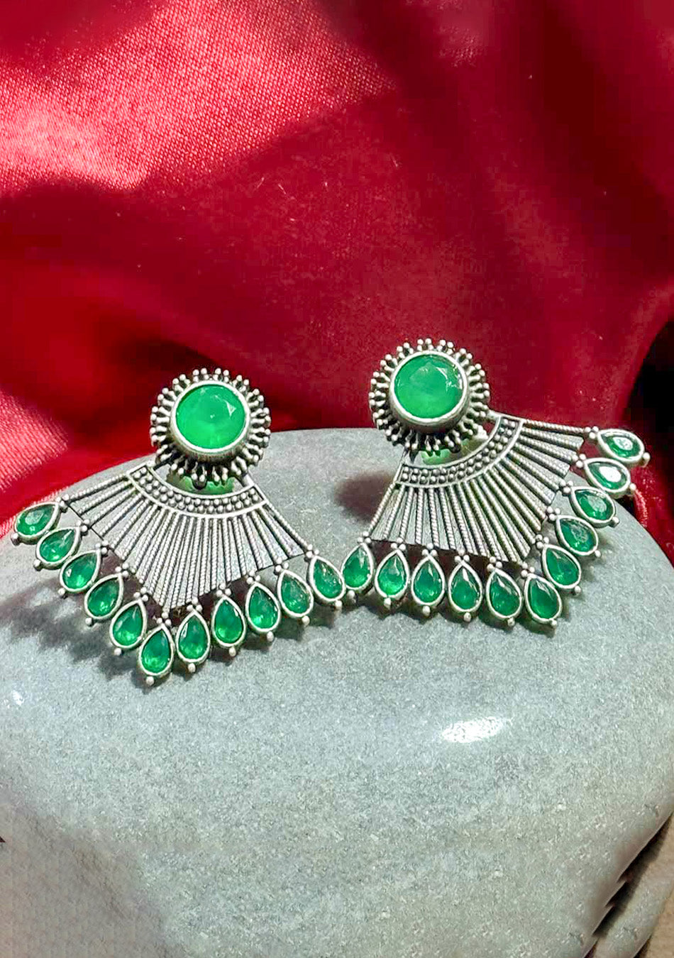 Verde Whispering Wind Studs