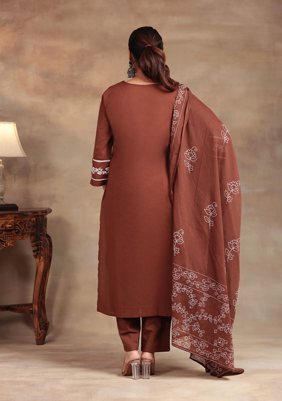 Brown Meadow Suit Set