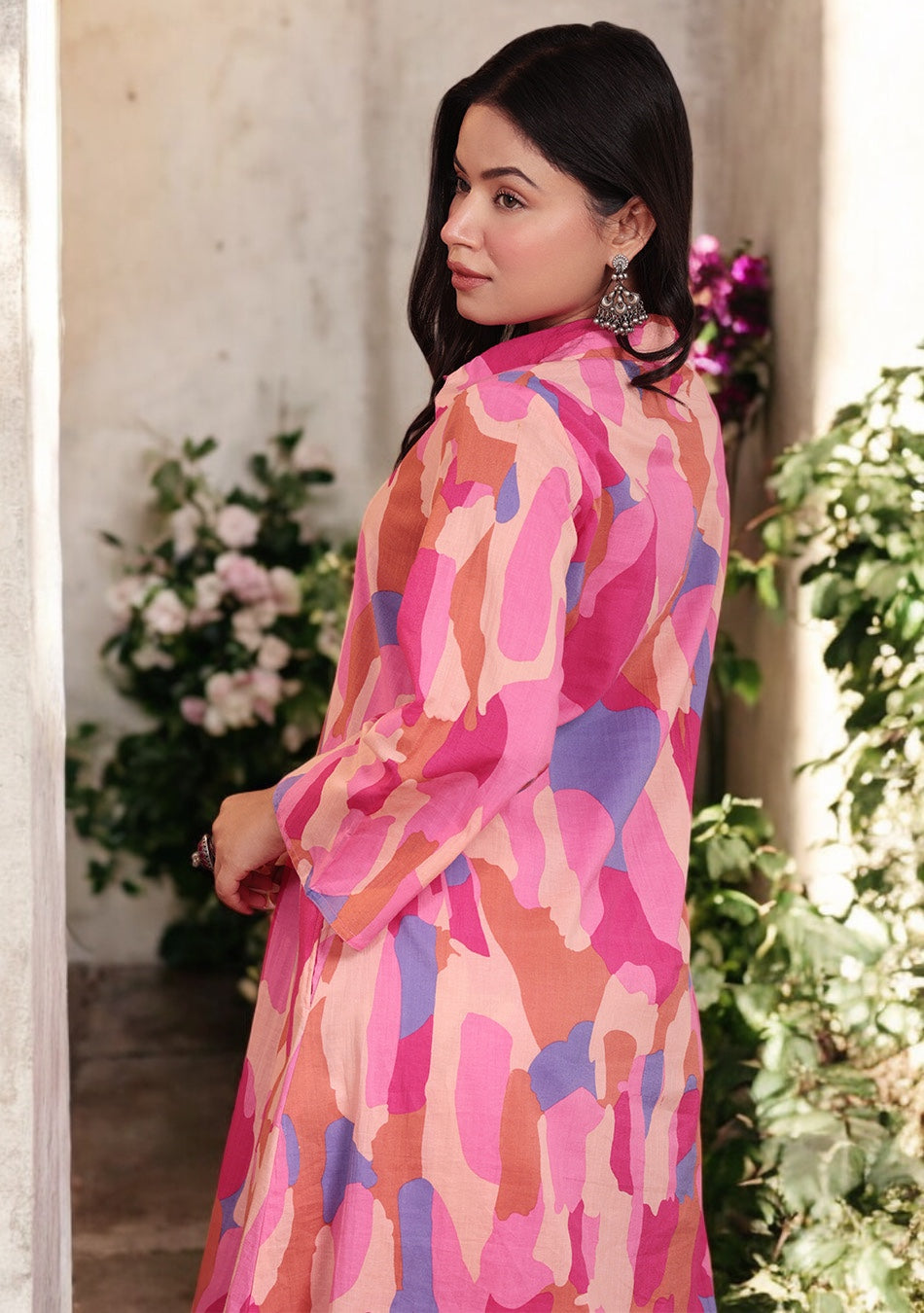 Radiant Brushstroke Co-ord Set